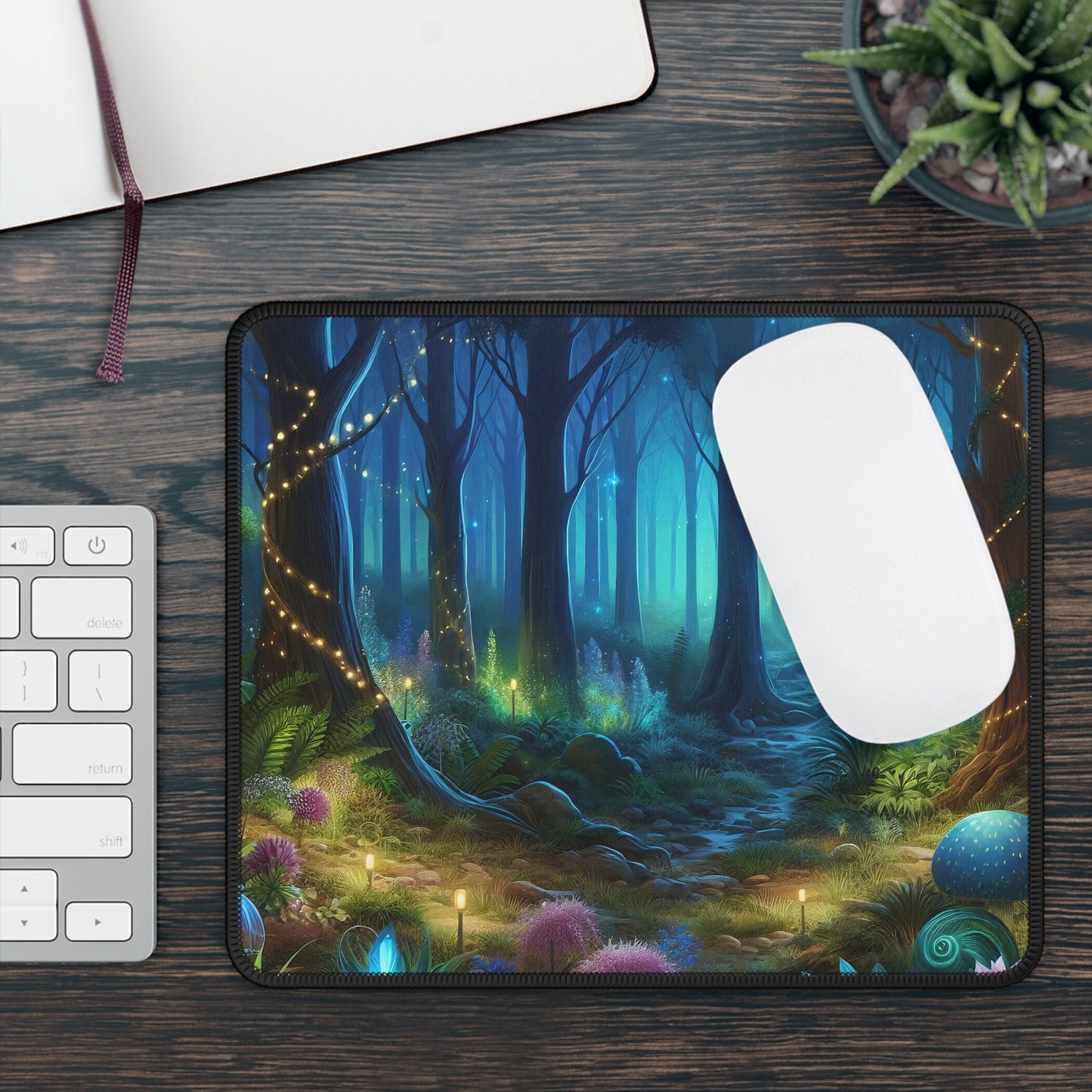 Enchanted Forest Mouse Pad – Step Into Magic With Every Click