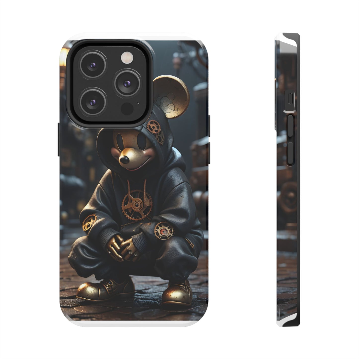 Steampunk Mickey Tough Phone Case - Durable & Stylish Phone Cover