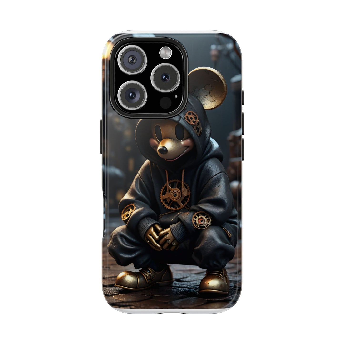 Steampunk Mickey Tough Phone Case - Durable & Stylish Phone Cover