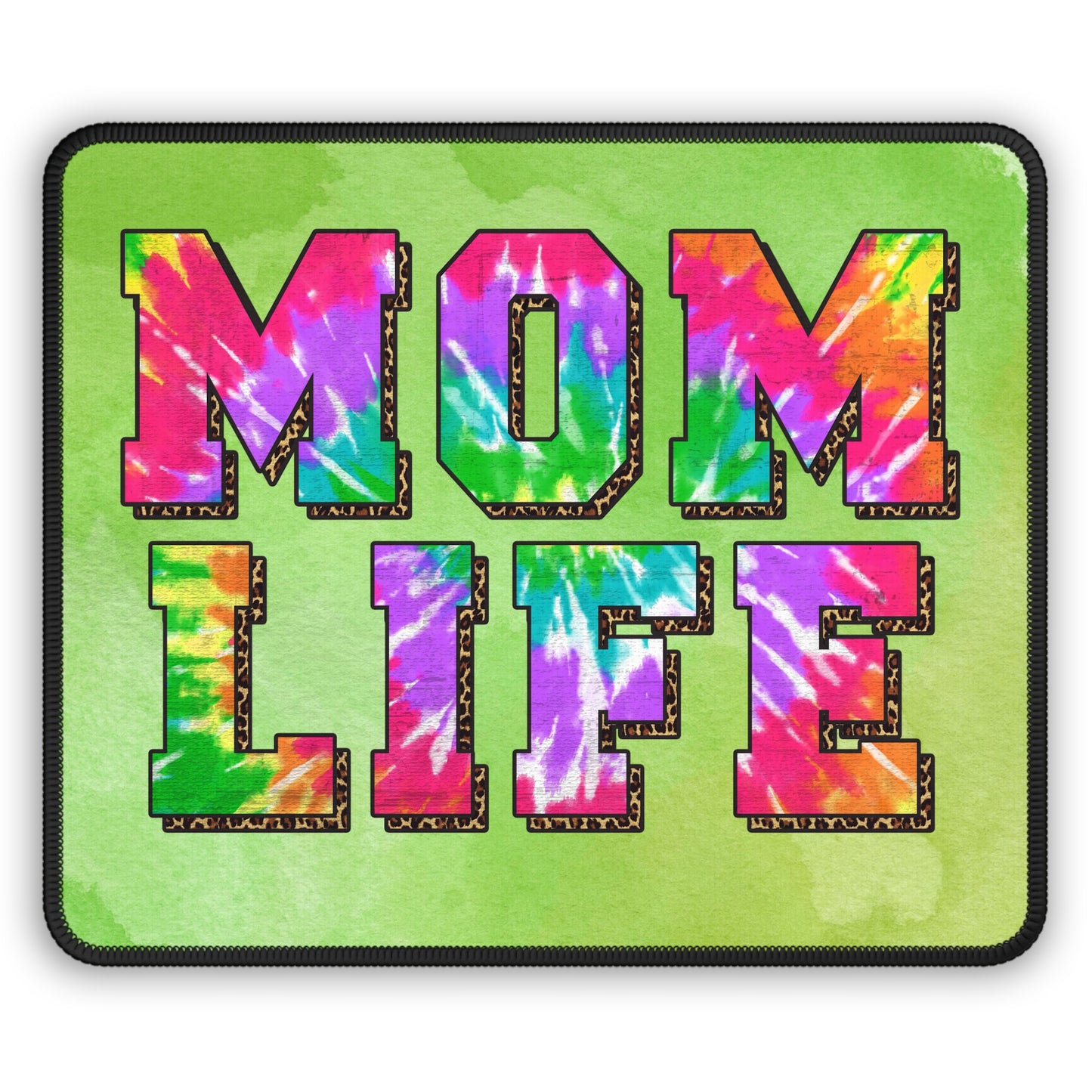 Mom Life Mouse Pad – Chaos, Coffee, and Clicks