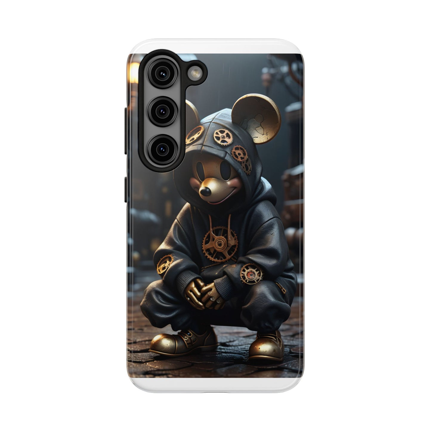 Steampunk Mickey Tough Phone Case - Durable & Stylish Phone Cover