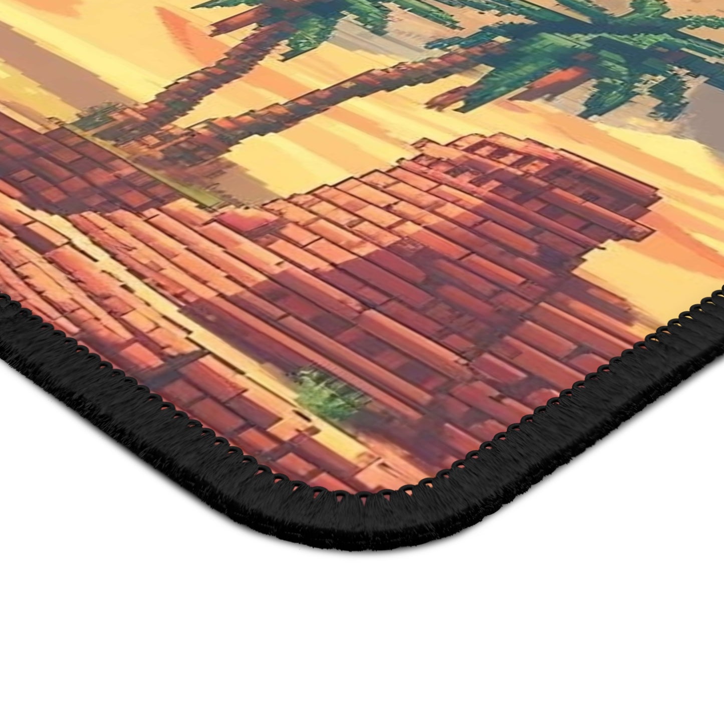 Pixel Pharaoh Mouse Pad – 8-Bit Ruins, Infinite Adventure