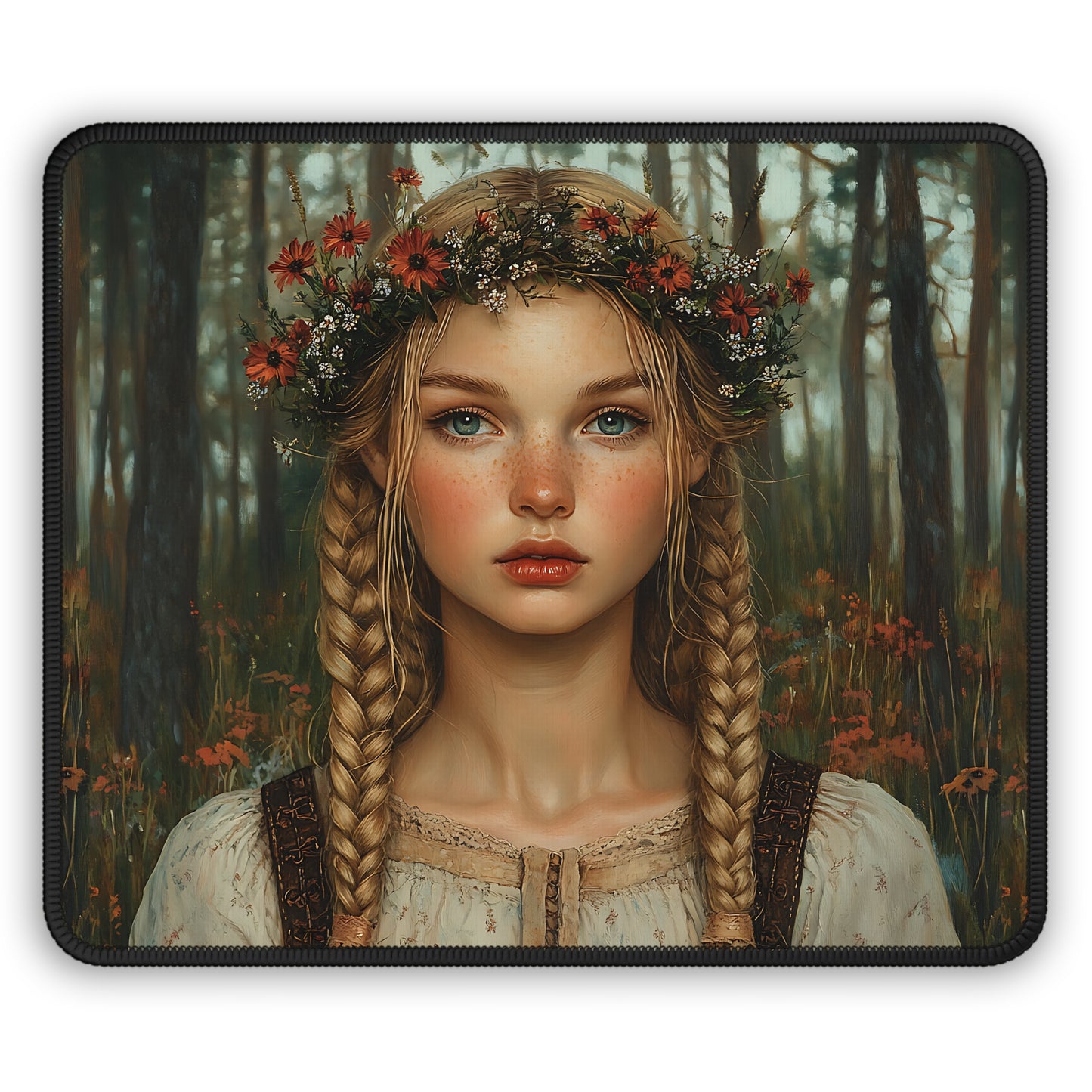Whispers of the Wildflower Mouse Pad – Where Magic Meets the Moment