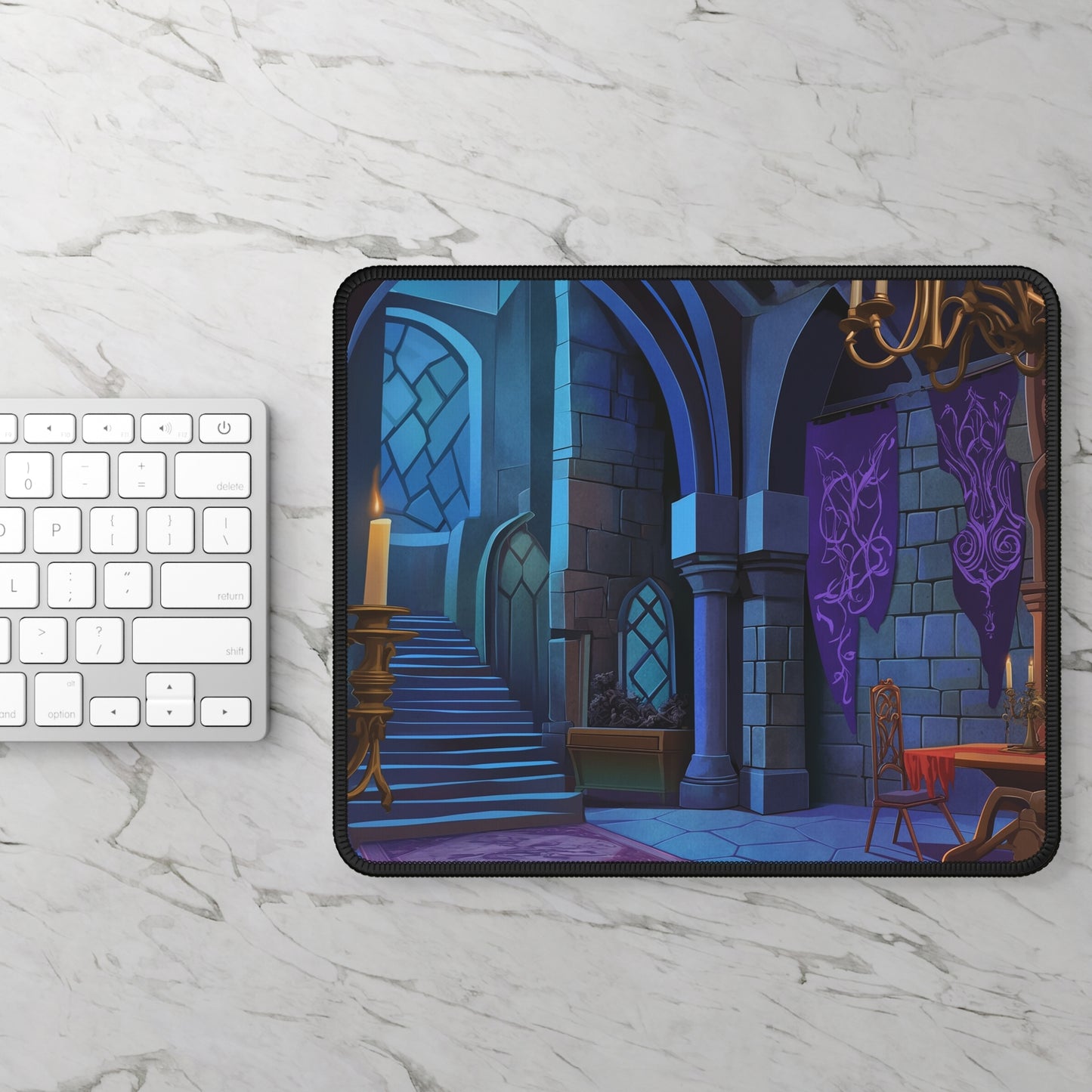 Throne of Shadows Mouse Pad – For Plots, Scrolls, and Secret Schemes