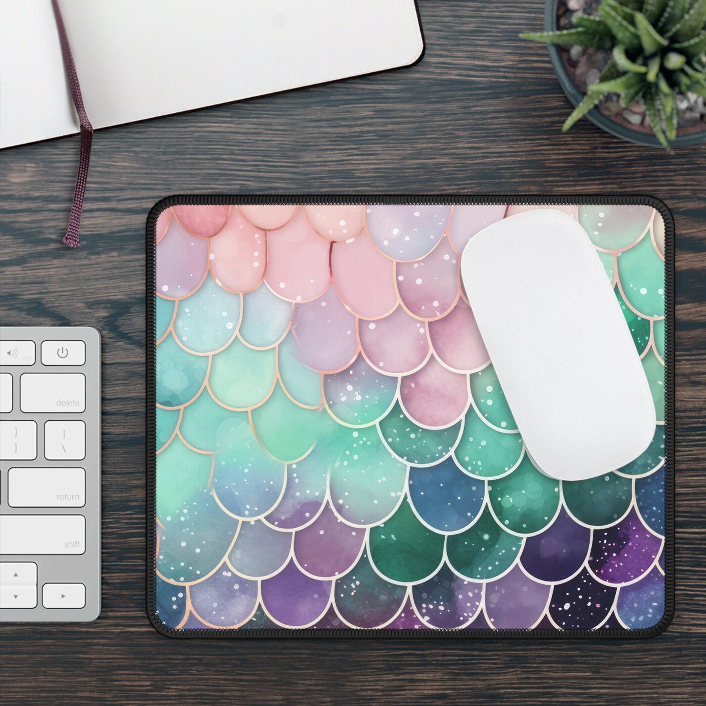 Mermaid Dreams Mouse Pad – Dive Into Magic with Every Click!