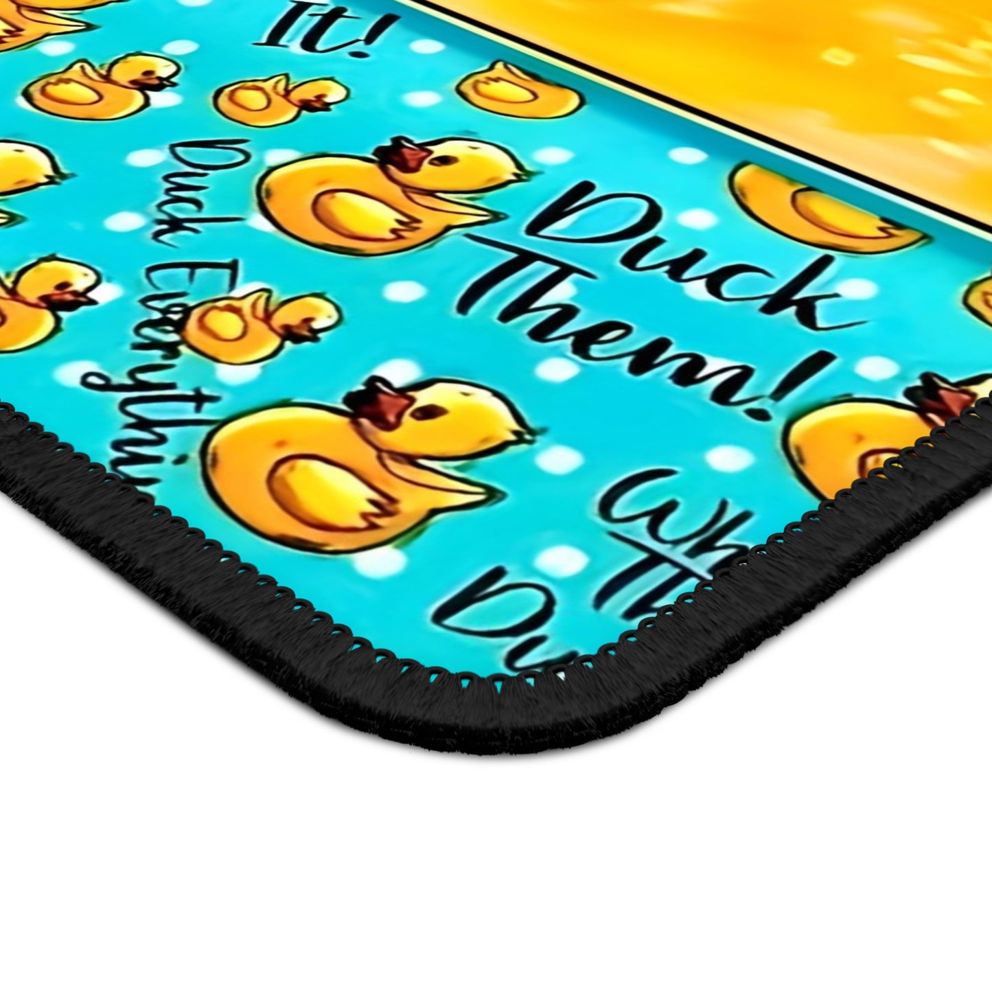 Dear Autocorrect, It’s Never Duck Mouse Pad – Quack Happens. Own It.