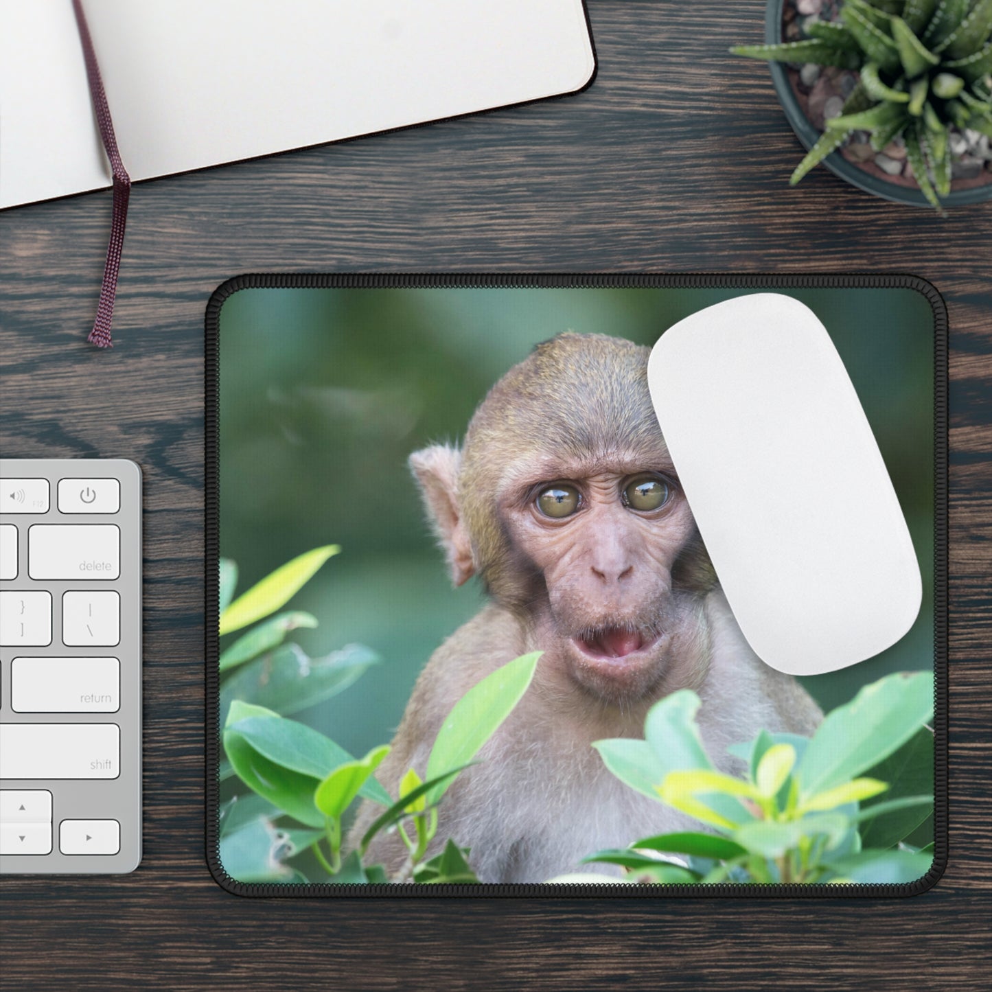 Monkey Business Mouse Pad – Every Click is a Surprise!