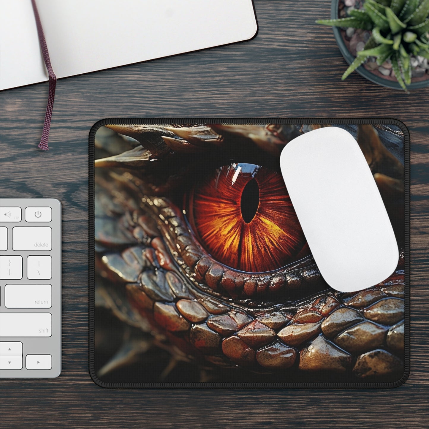 Dragon’s Gaze Mouse Pad – Enter the Eye of the Inferno