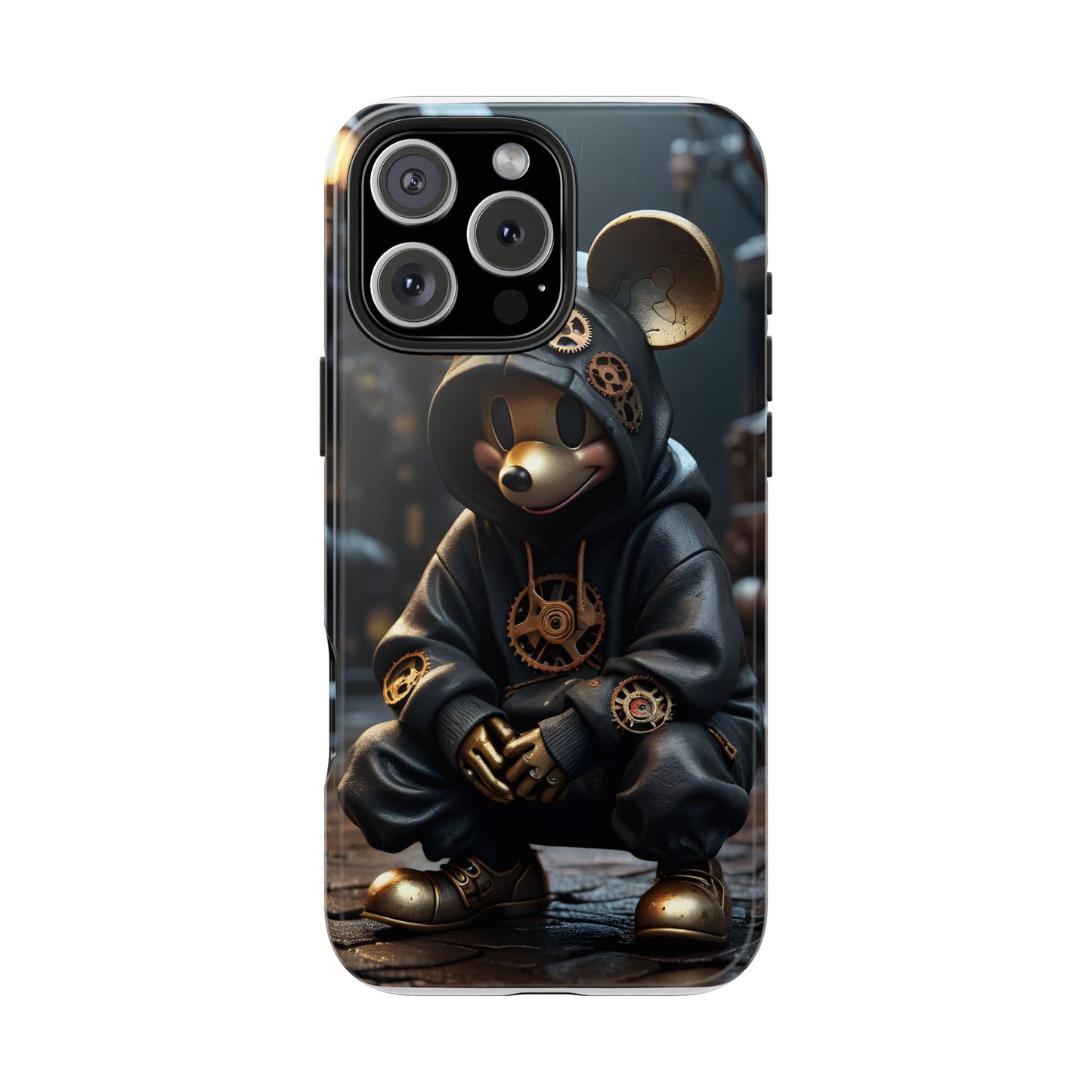 Steampunk Mickey Tough Phone Case - Durable & Stylish Phone Cover