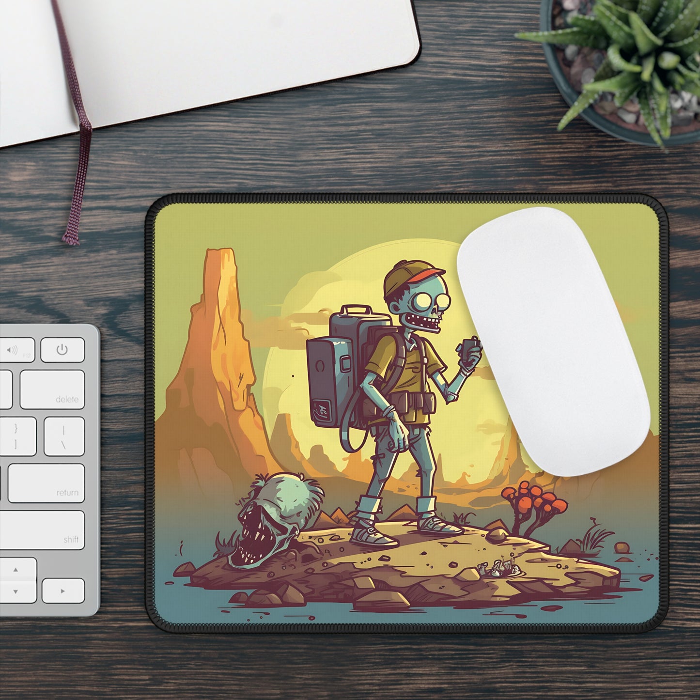 Lost & Decomposing Mouse Pad – Hike Now, Rot Later