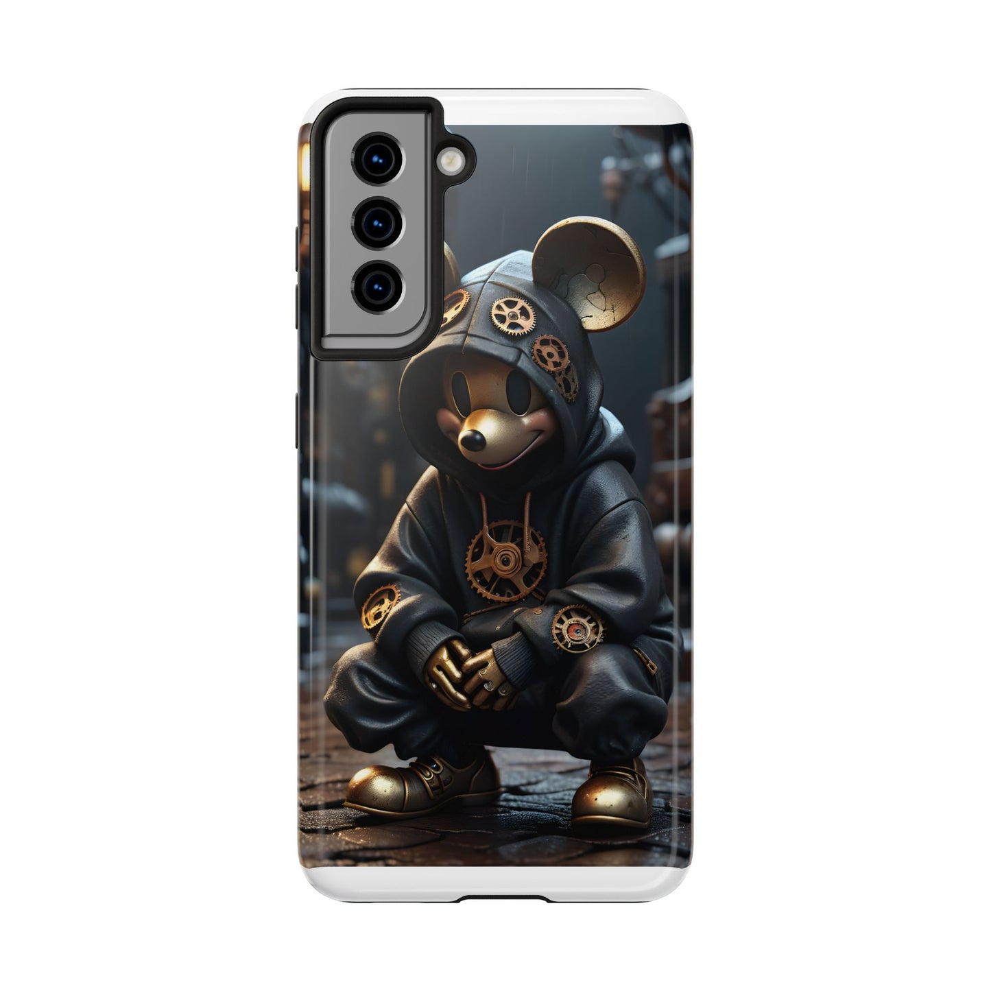 Steampunk Mickey Tough Phone Case - Durable & Stylish Phone Cover