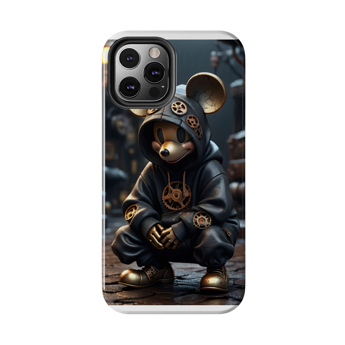 Steampunk Mickey Tough Phone Case - Durable & Stylish Phone Cover