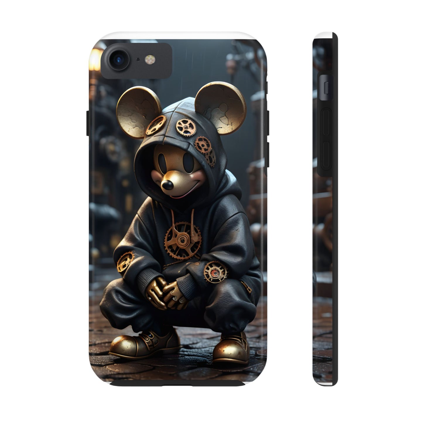 Steampunk Mickey Tough Phone Case - Durable & Stylish Phone Cover