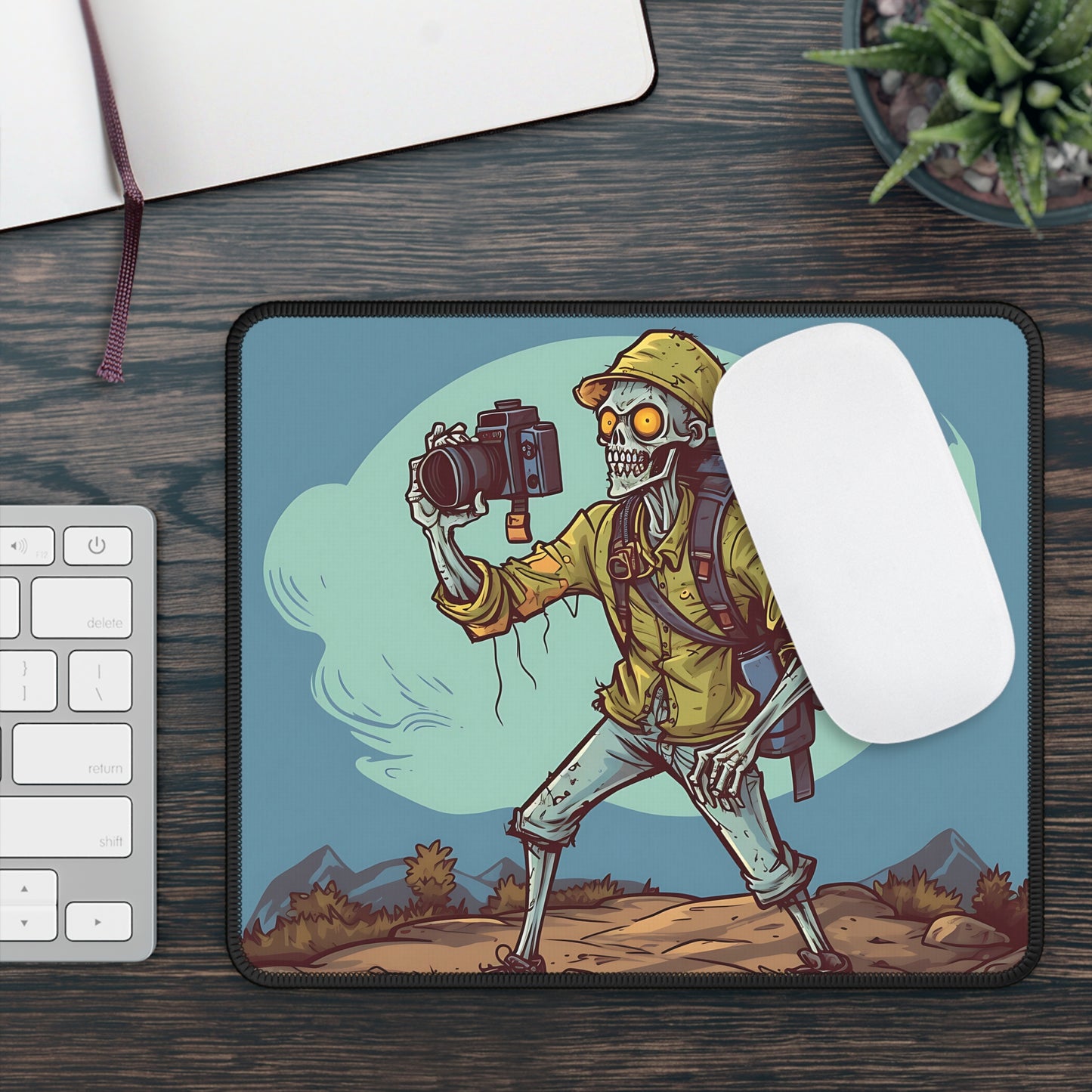 Dead Exposure Mouse Pad – Say Cheese, Then Scream