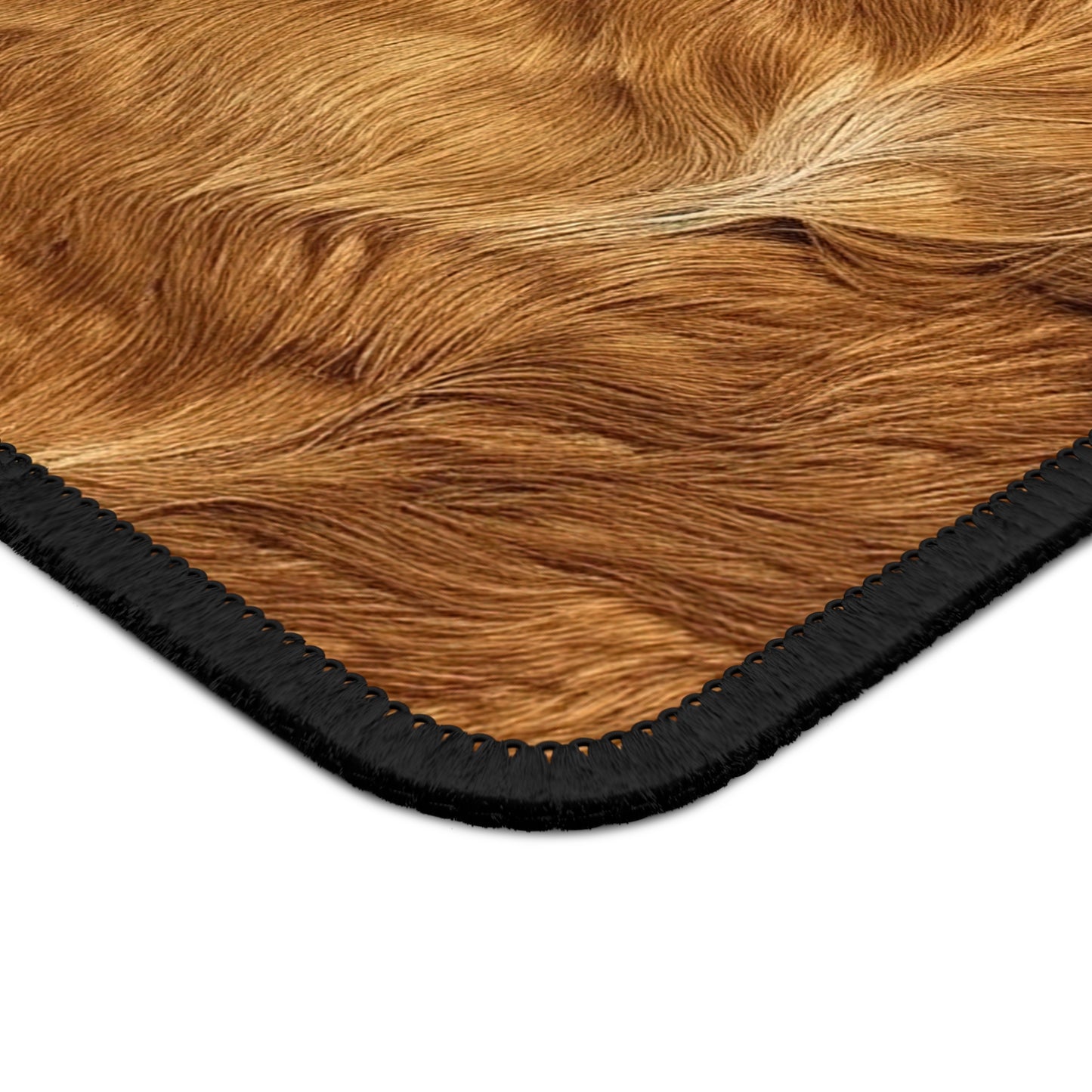 Golden Grazer Mouse Pad – Smooth as Saddle Leather, Wild as the West