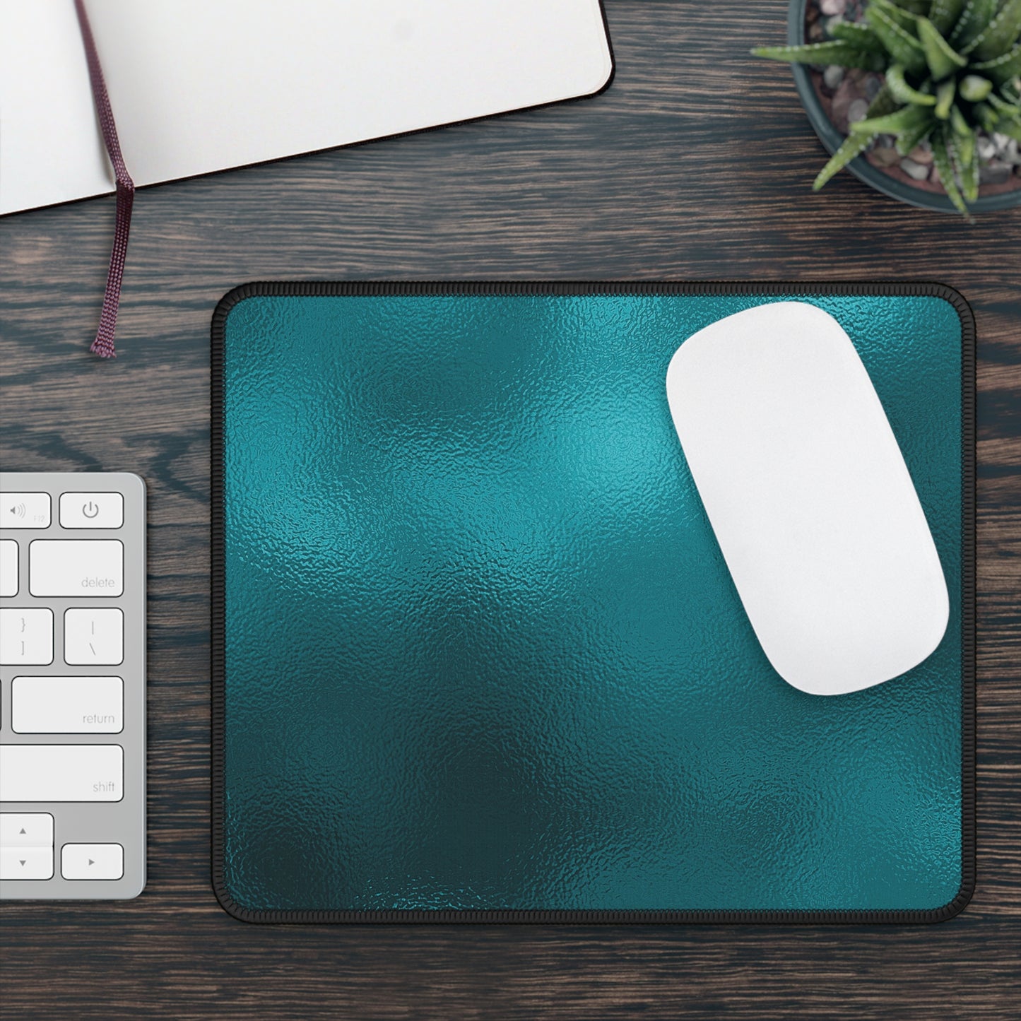 Teal Temptation Mouse Pad – Where Cool Meets Command!