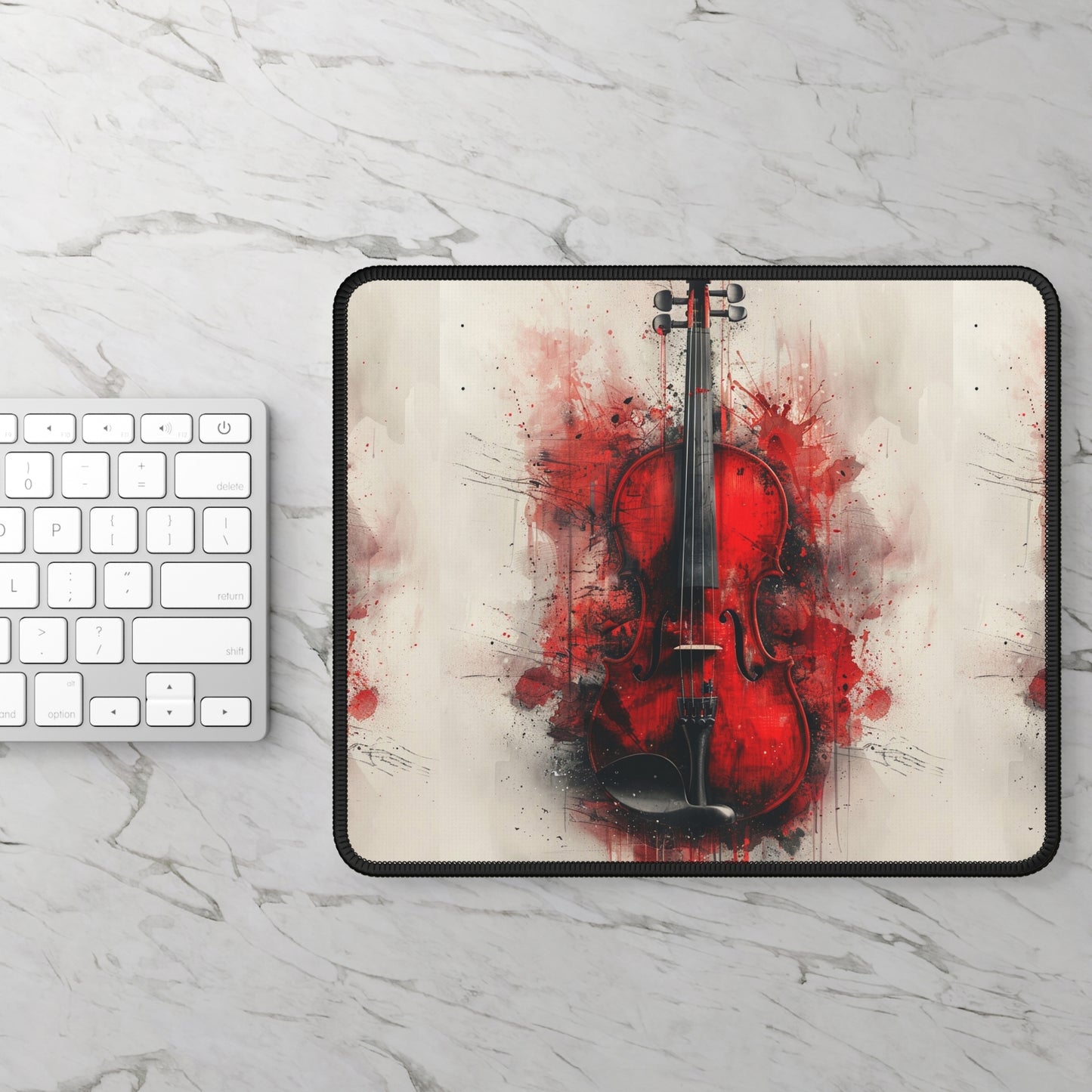 Symphony of Passion Mouse Pad – Strike the Right Chord Every Day!