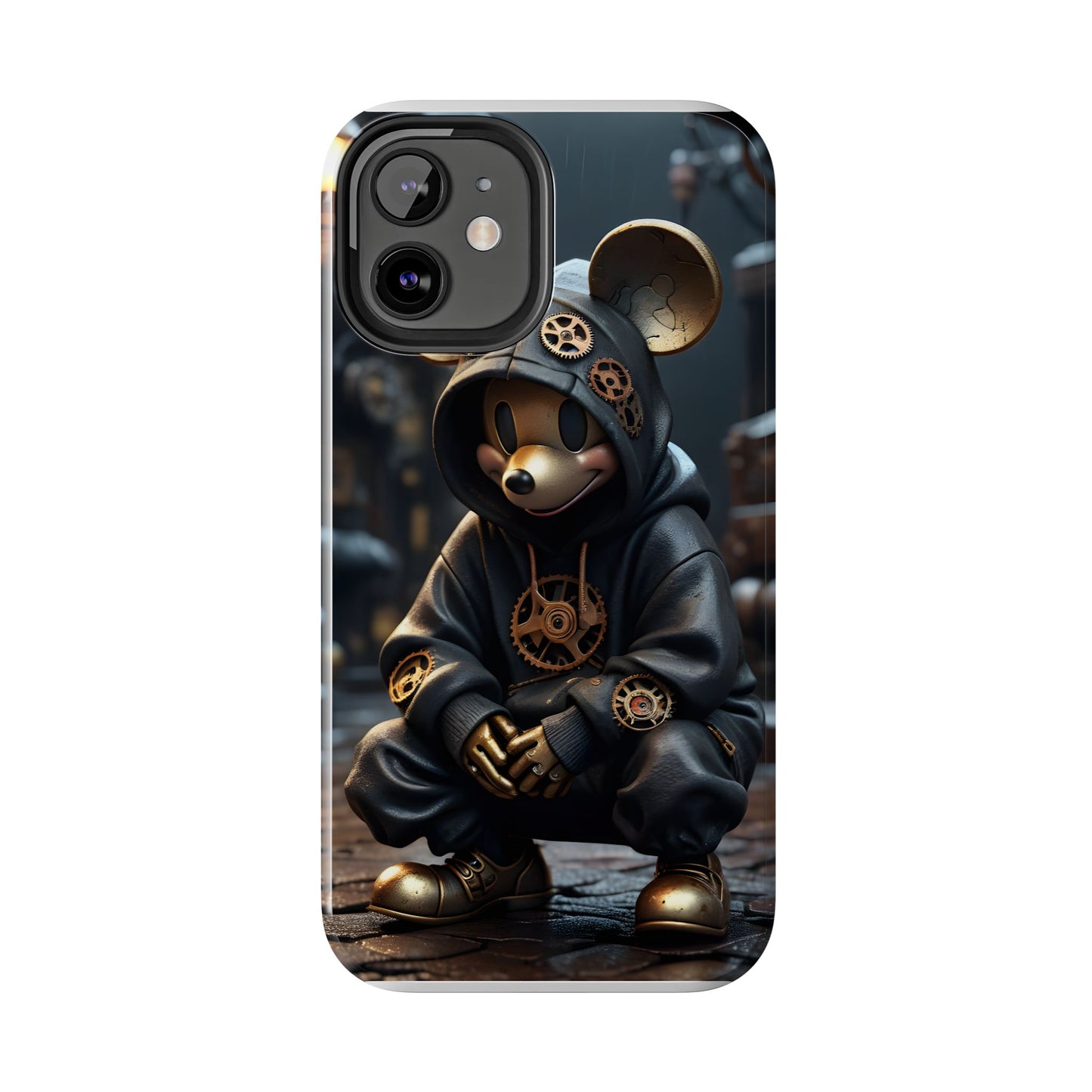 Steampunk Mickey Tough Phone Case - Durable & Stylish Phone Cover