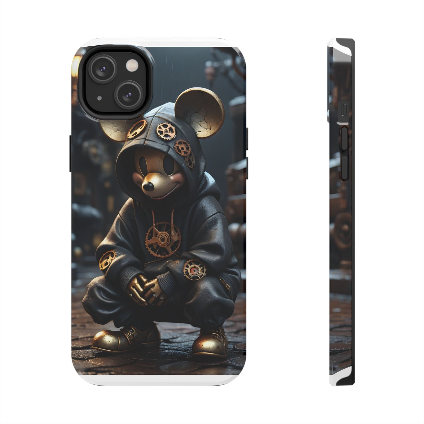 Steampunk Mickey Tough Phone Case - Durable & Stylish Phone Cover