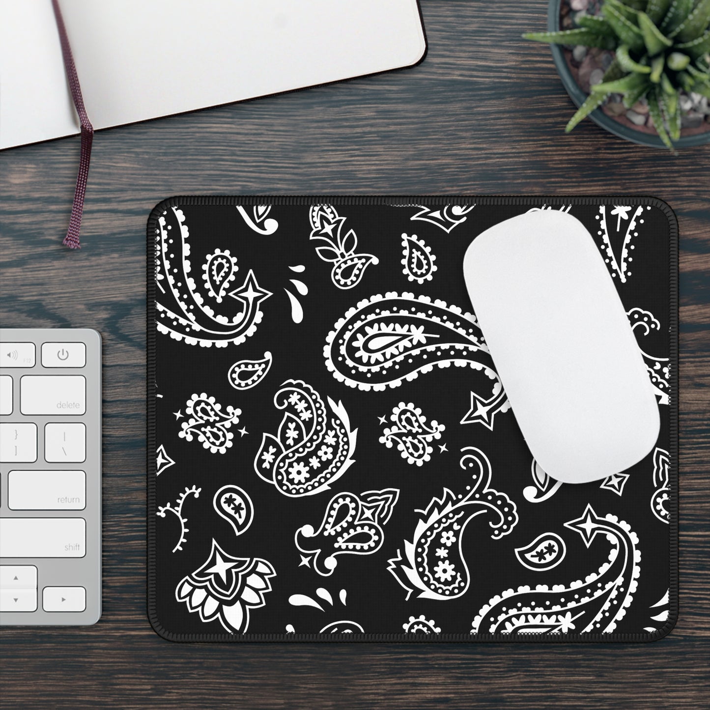 Bandana Boss Mouse Pad – Clicks With Classic Swagger
