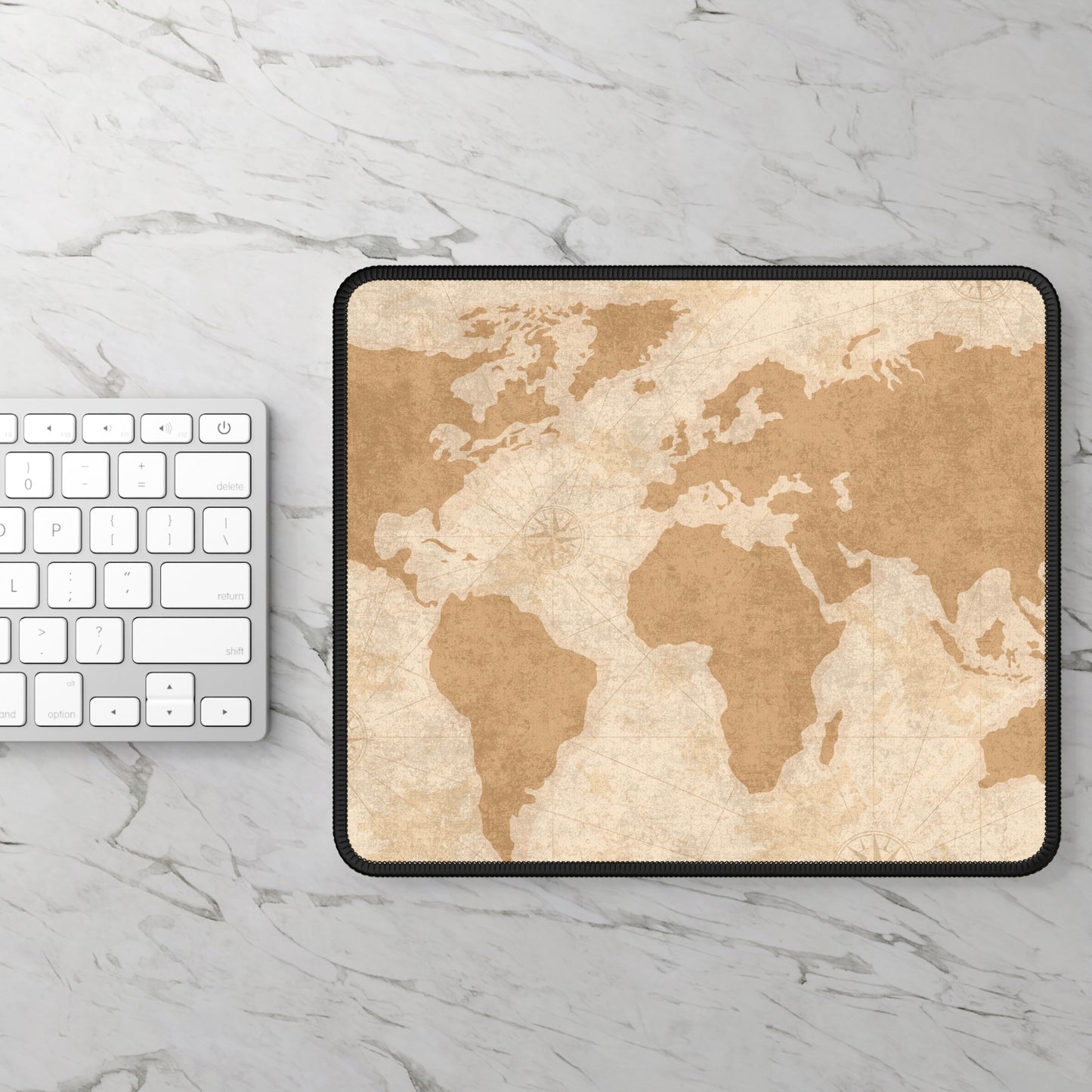 Wanderlust Atlas Mouse Pad – Map Your Next Clickworthy Adventure