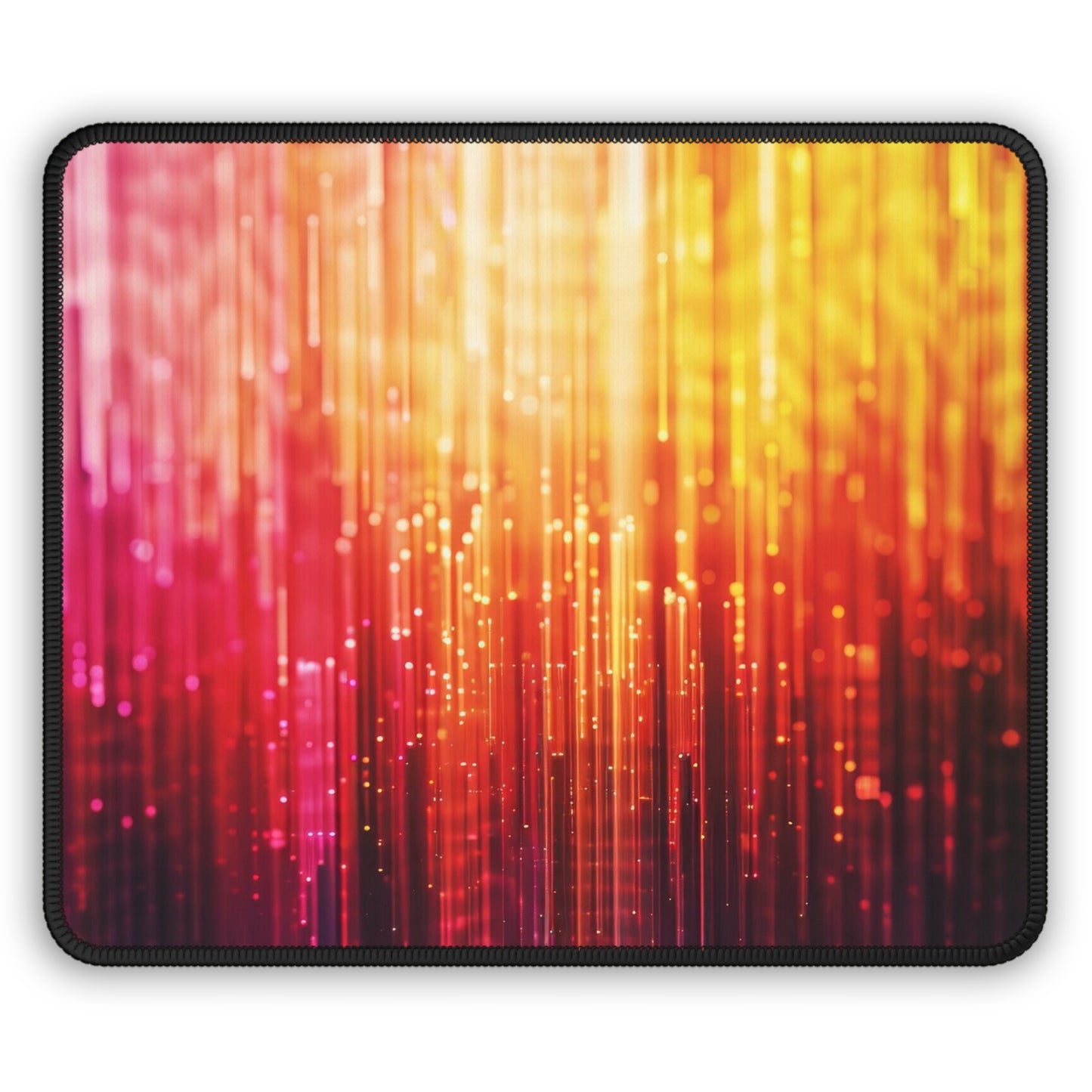 Neon Ember Rush Mouse Pad – Blaze Through Clicks in Bold, Fiery Style