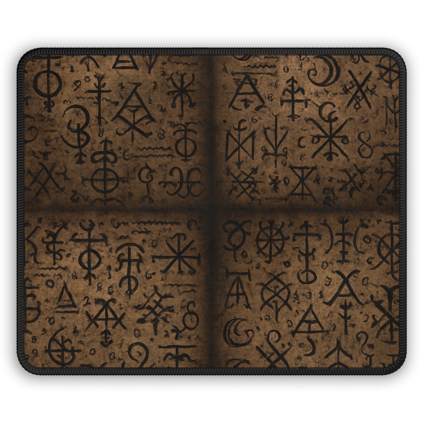 Cursed Runes Mouse Pad – Dare to Wield Forbidden Power!