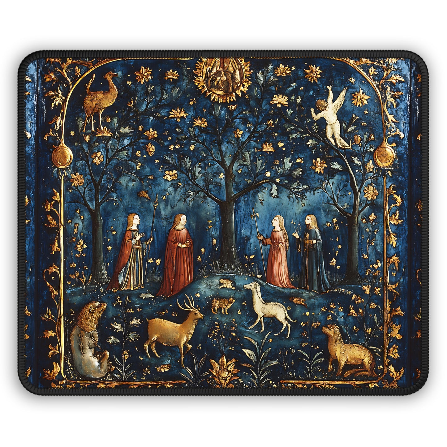 Enchanted Tapestry Mouse Pad – Where Myth Meets Mouse