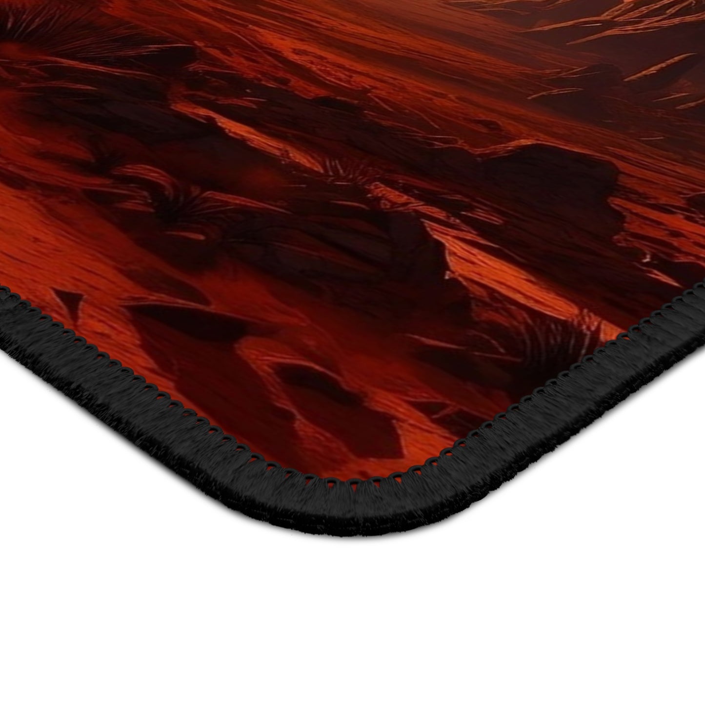 Crimson Wasteland Mouse Pad – Click Through the Wild Unknown