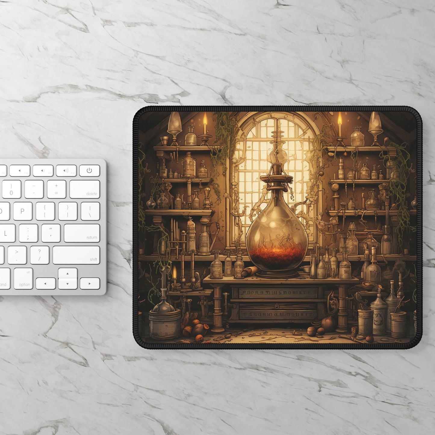 Potion Master's Lab Mouse Pad – Where Every Click Is a Catalyst