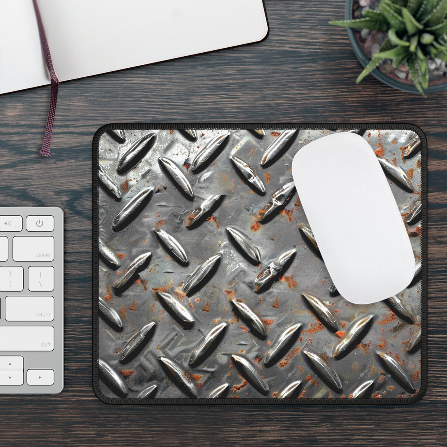 Rust & Rivets Mouse Pad – Where Grit Meets Grind