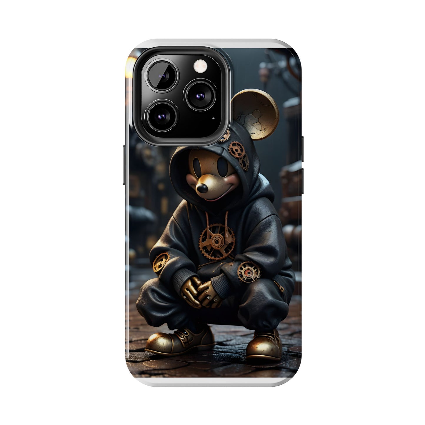 Steampunk Mickey Tough Phone Case - Durable & Stylish Phone Cover