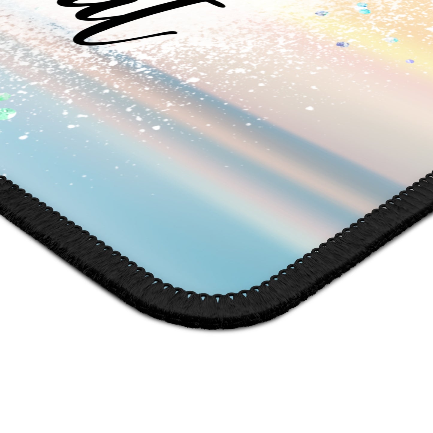 Sunburn & Sparkle Mouse Pad – Sunrise, Sunset, Click, Repeat