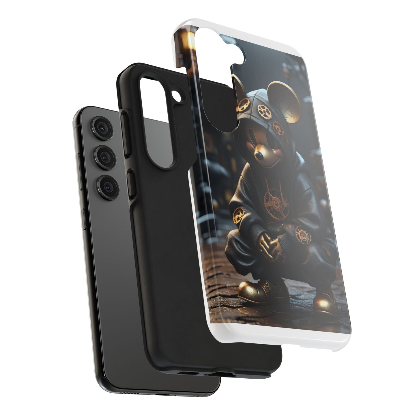 Steampunk Mickey Tough Phone Case - Durable & Stylish Phone Cover