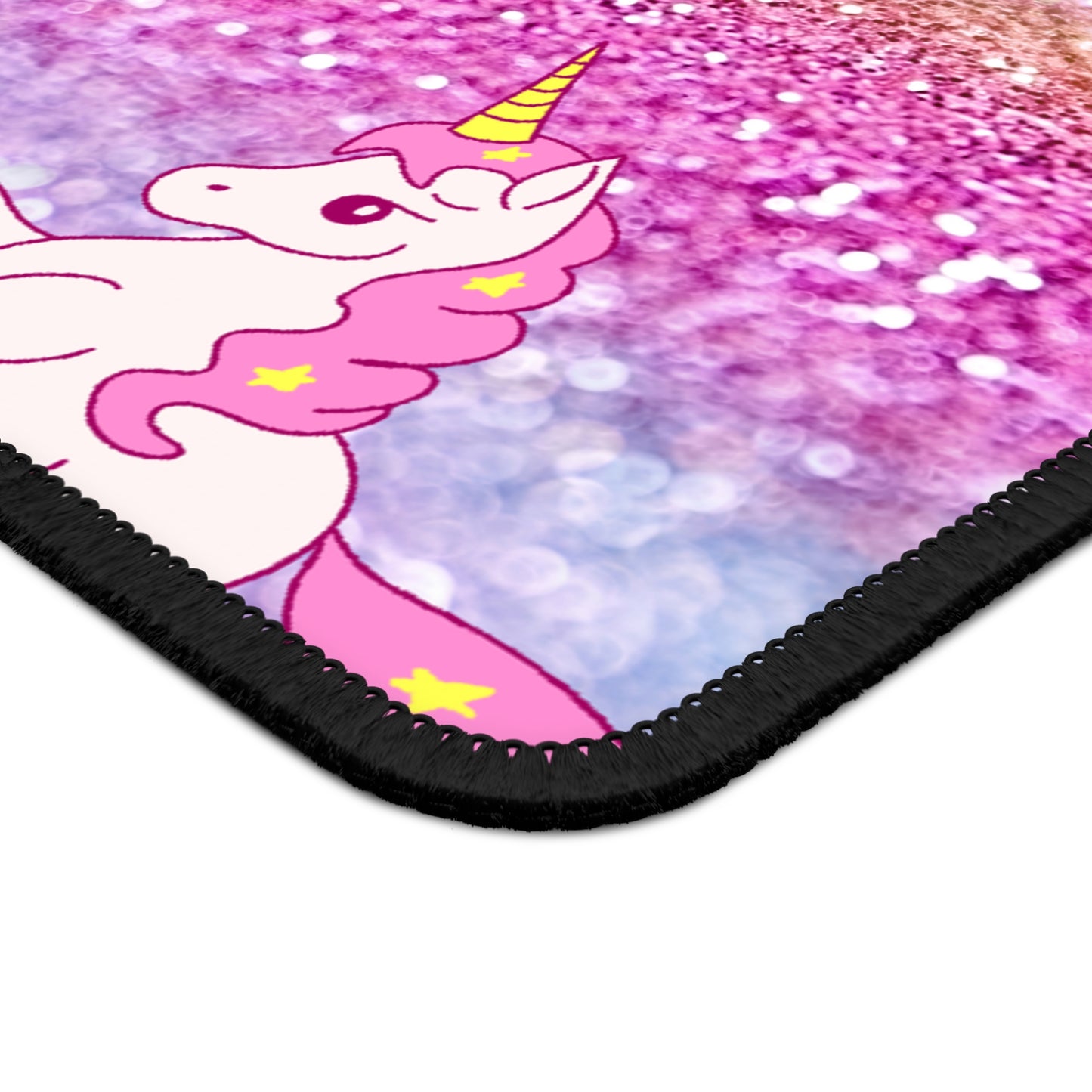 Unicorn Glitter Rush Mouse Pad – Gallop Into Glam & Greatness