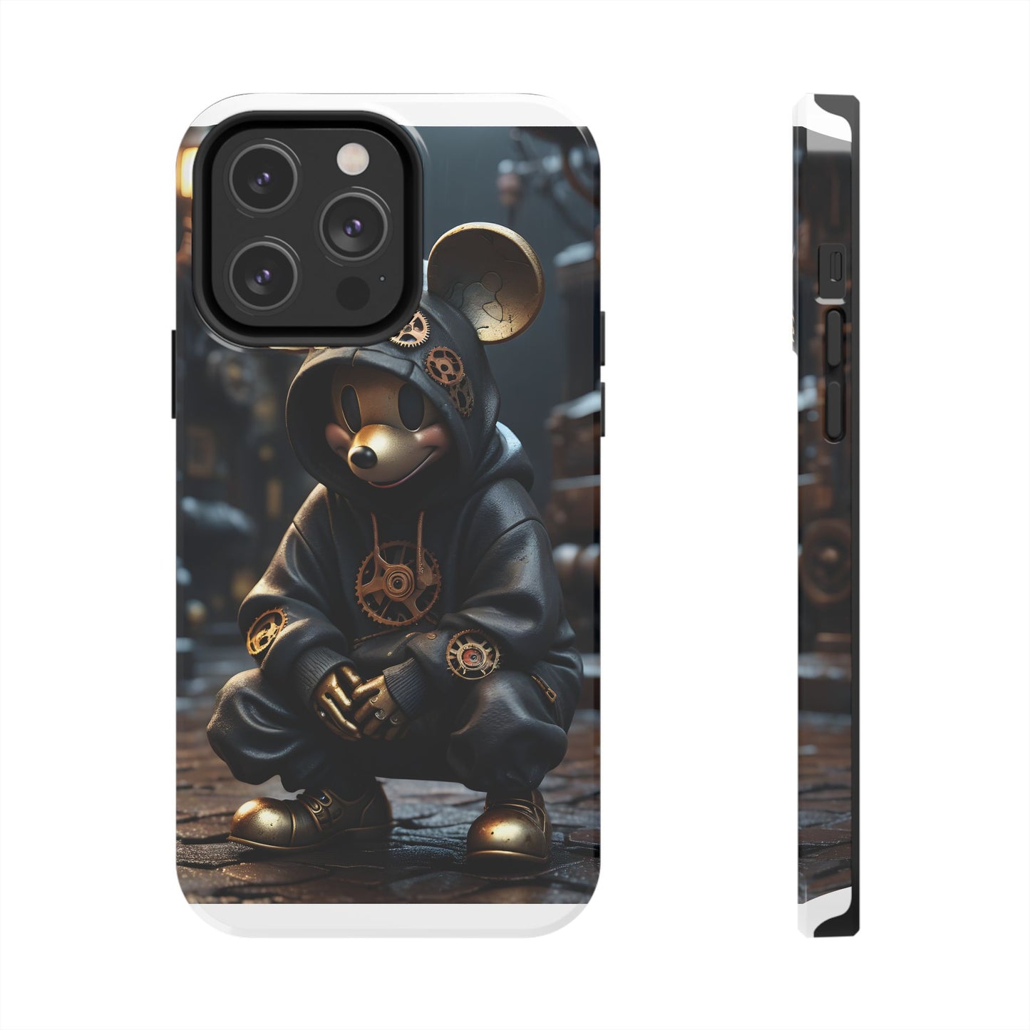 Steampunk Mickey Tough Phone Case - Durable & Stylish Phone Cover