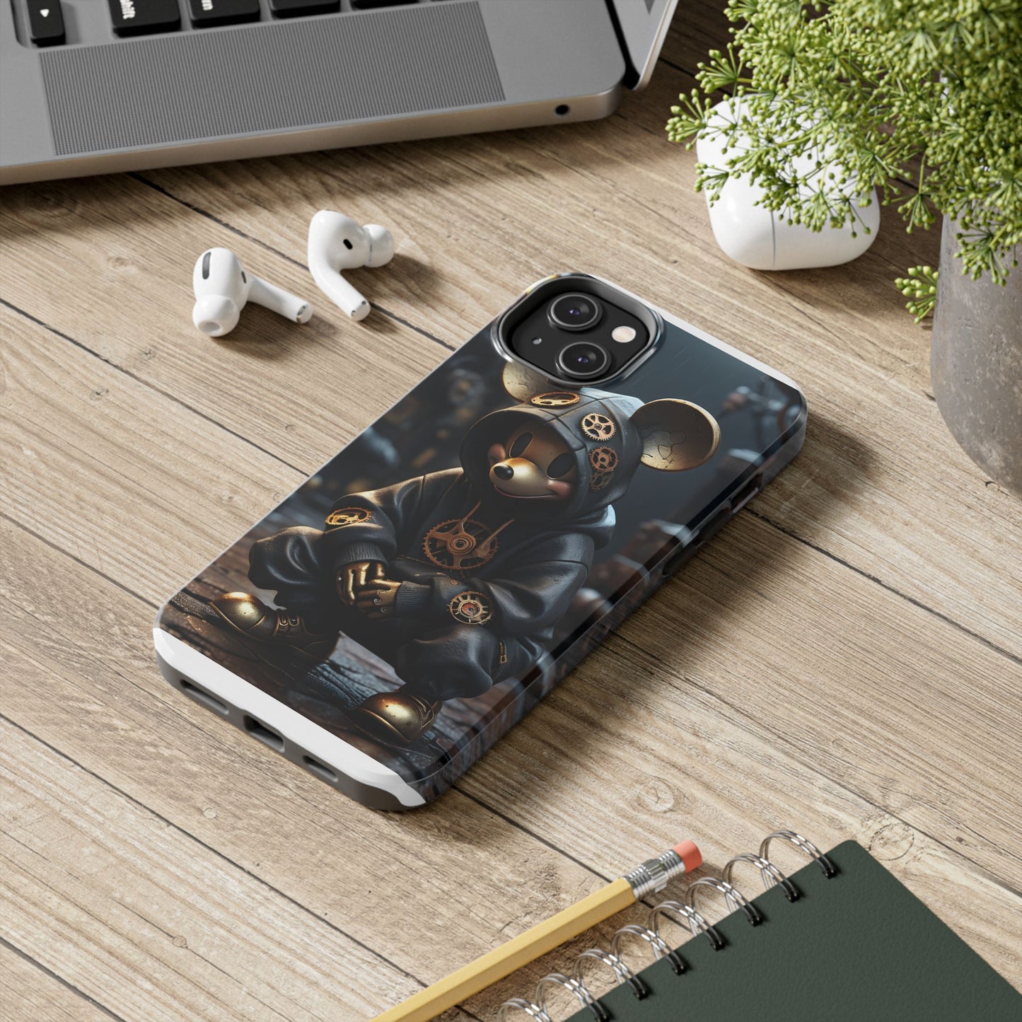 Steampunk Mickey Tough Phone Case - Durable & Stylish Phone Cover