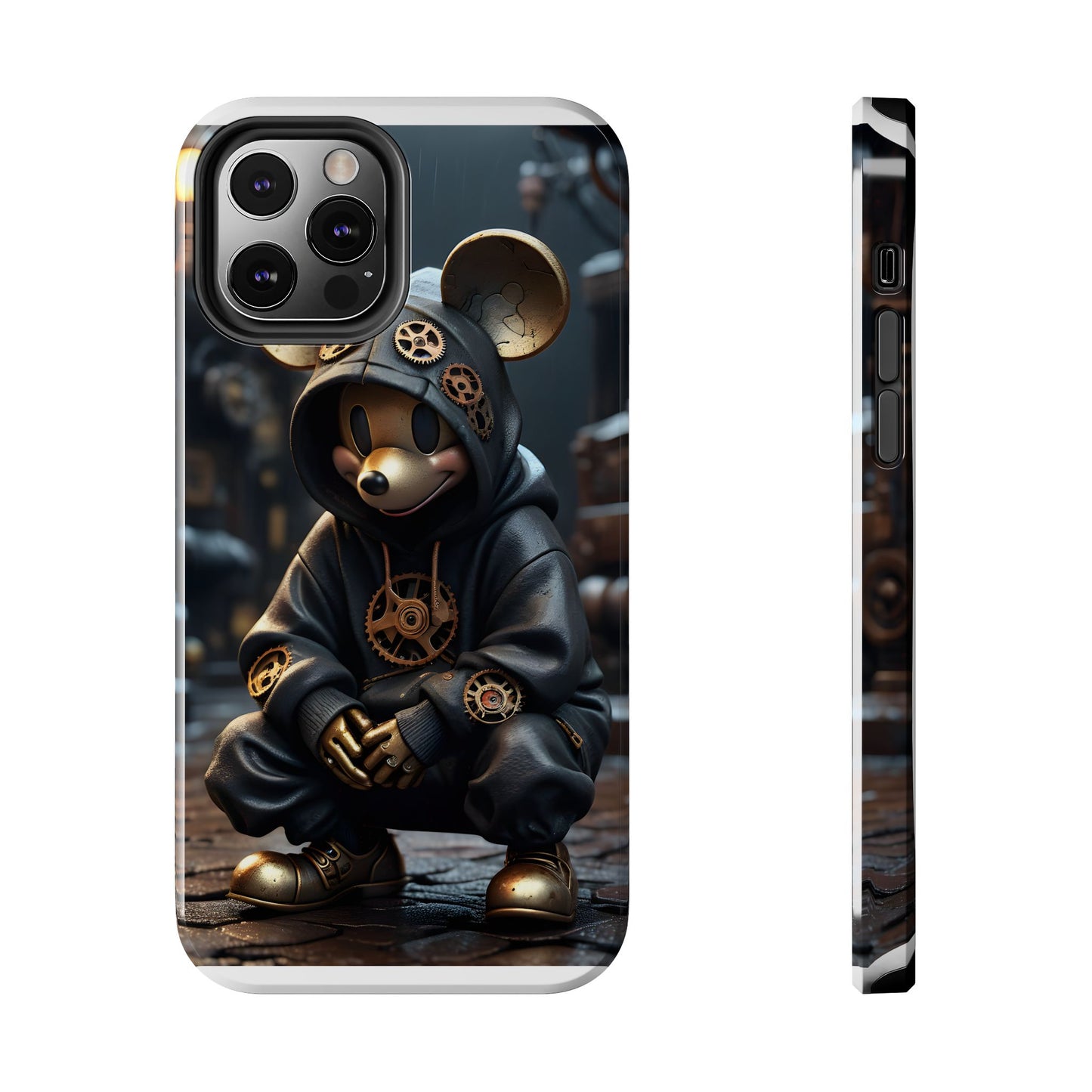 Steampunk Mickey Tough Phone Case - Durable & Stylish Phone Cover