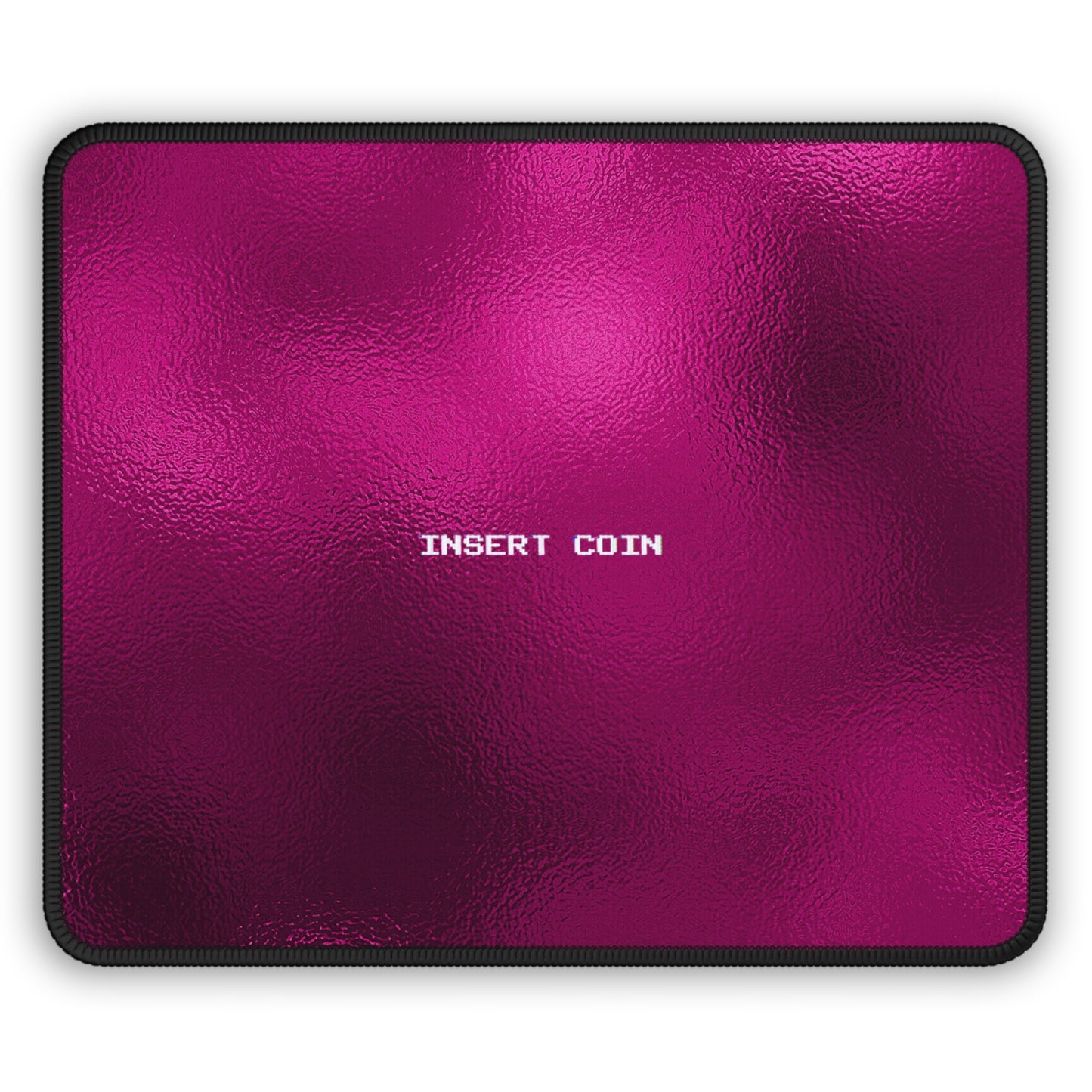 Insert Coin Mouse Pad – Level Up Your Desk, One Click at a Time!