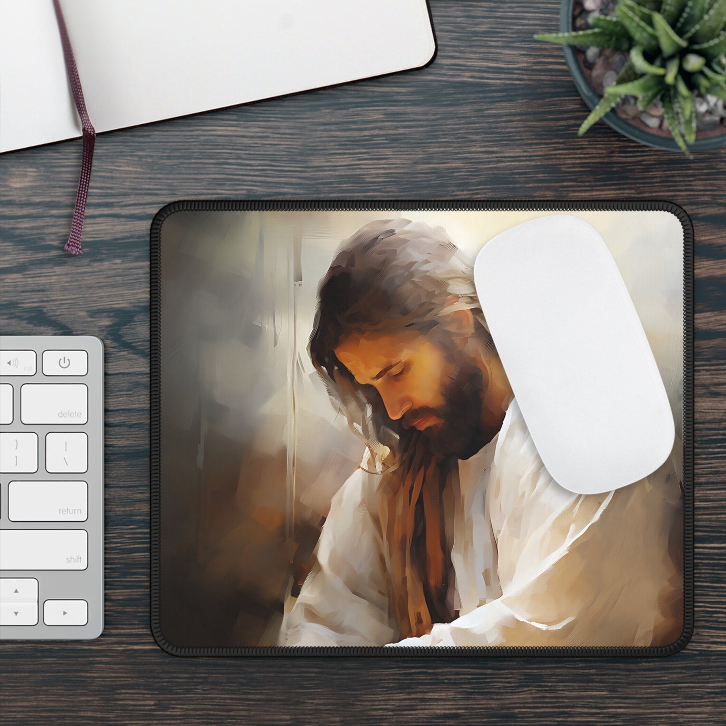 Silent Strength Mouse Pad – Find Peace in Every Click