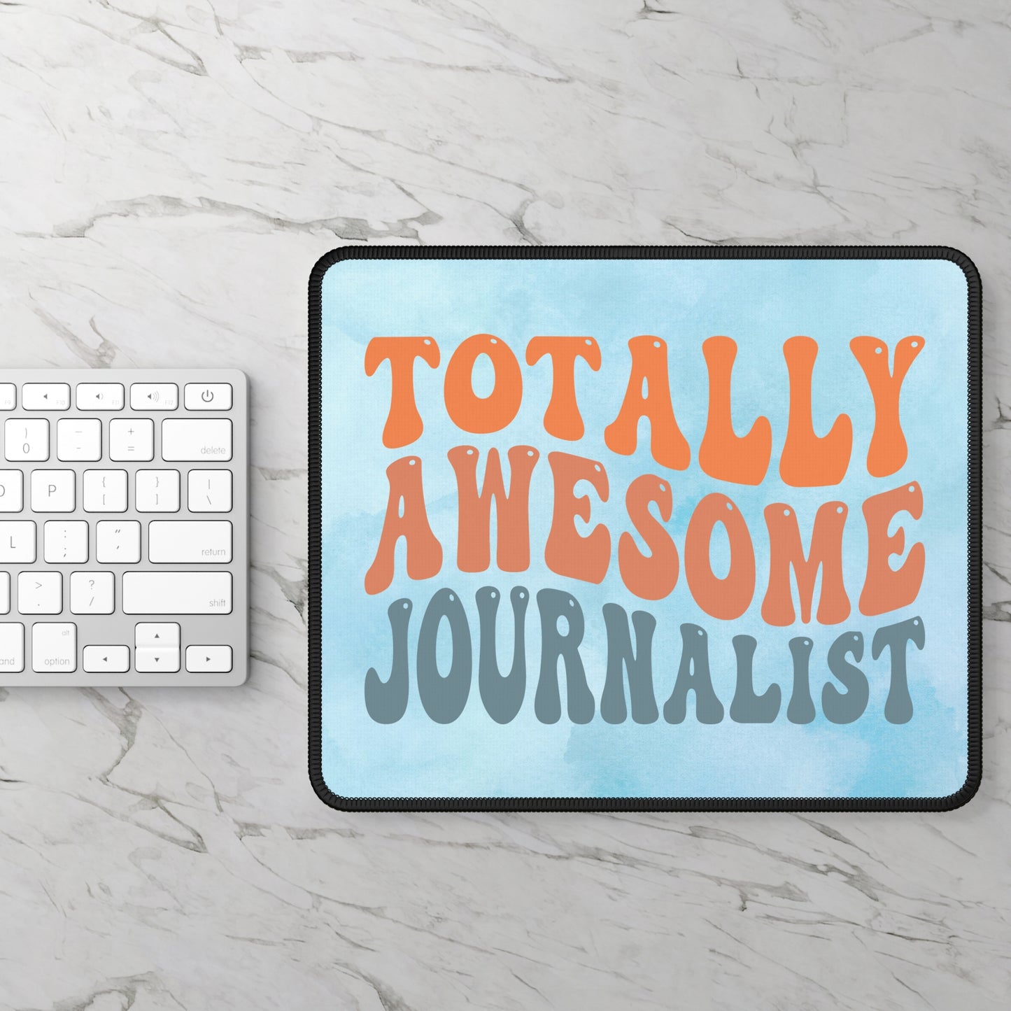 Totally Awesome Journalist Mouse Pad – Where Breaking News Meets Breaking Cool!