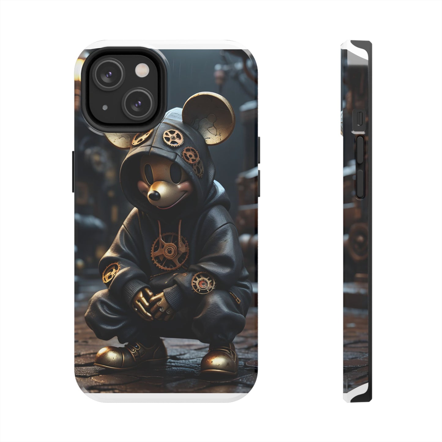 Steampunk Mickey Tough Phone Case - Durable & Stylish Phone Cover