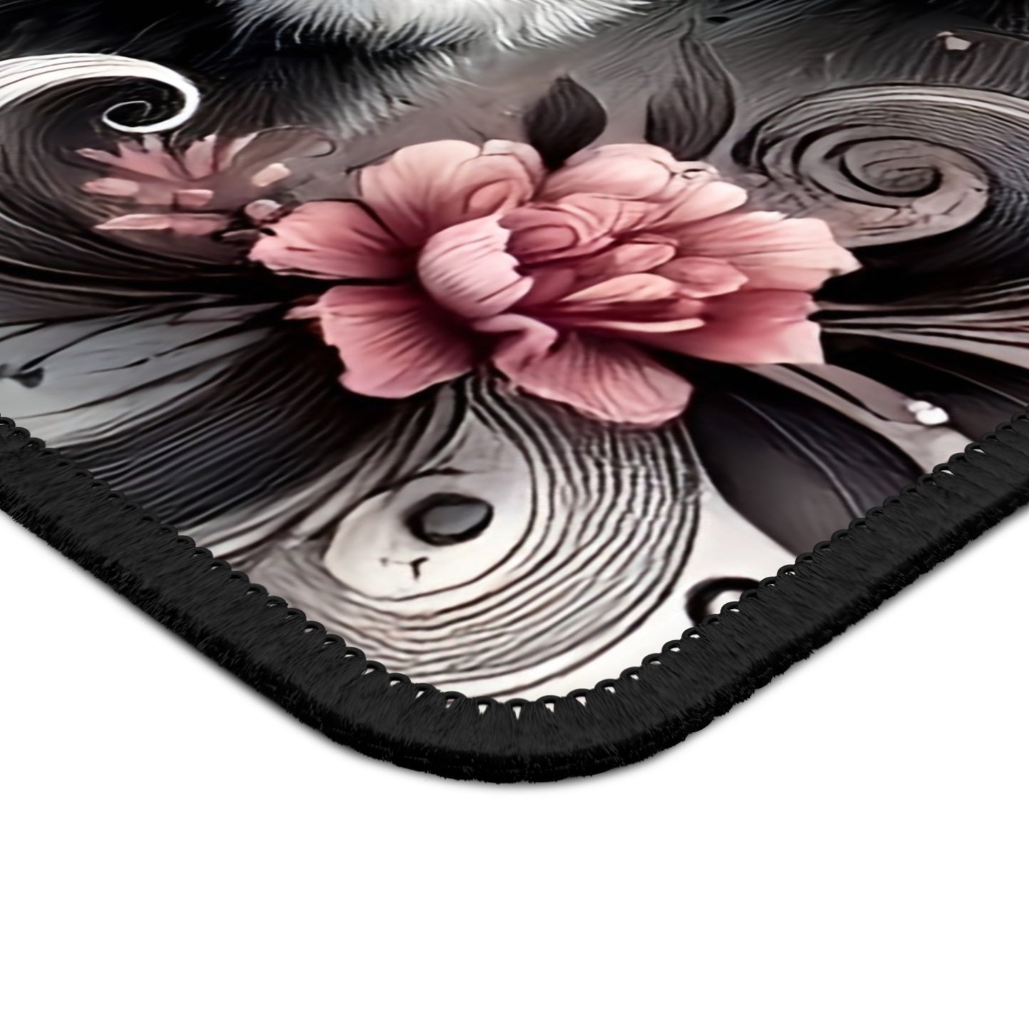 Panda Love Mouse Pad – A Soft Spot for Every Click