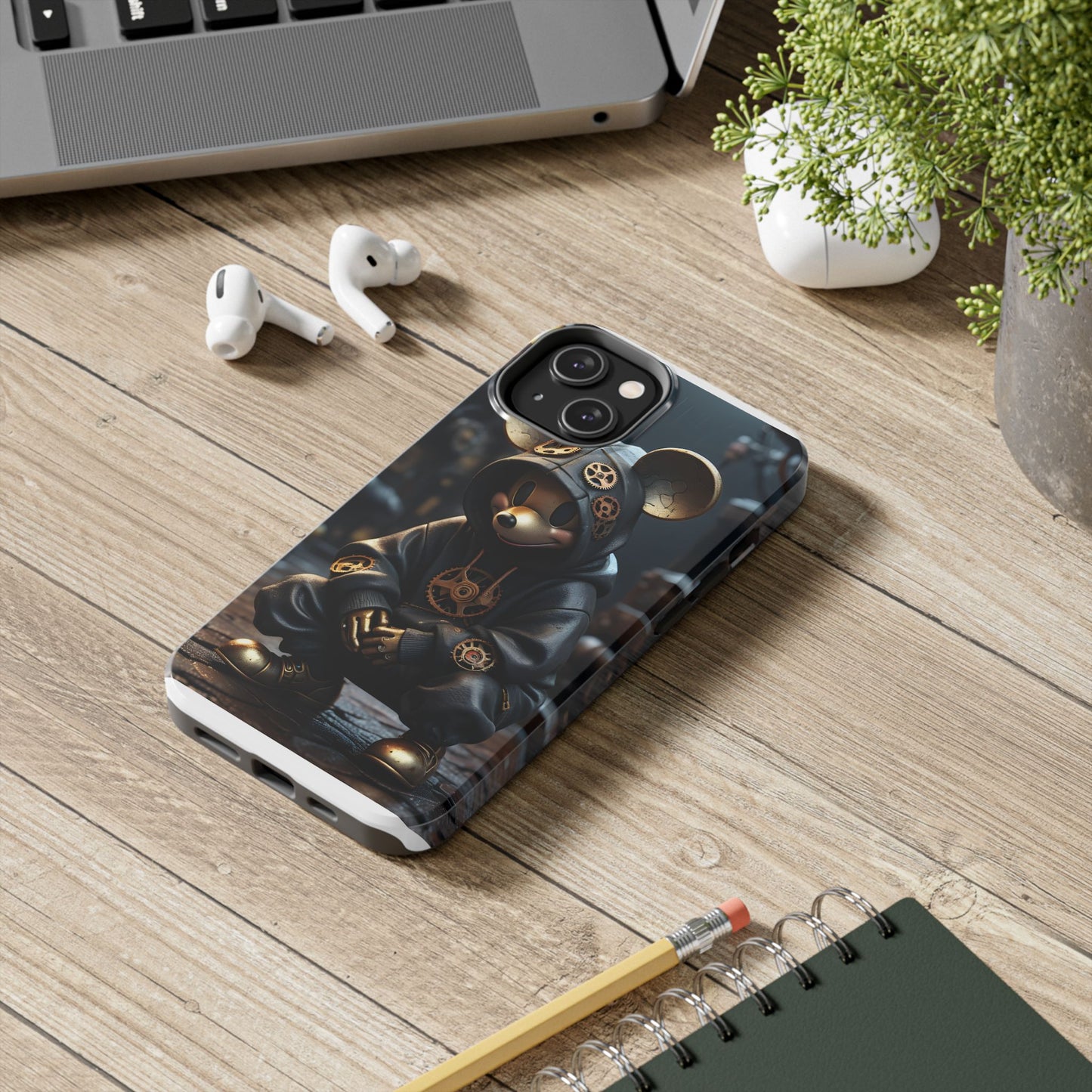 Steampunk Mickey Tough Phone Case - Durable & Stylish Phone Cover