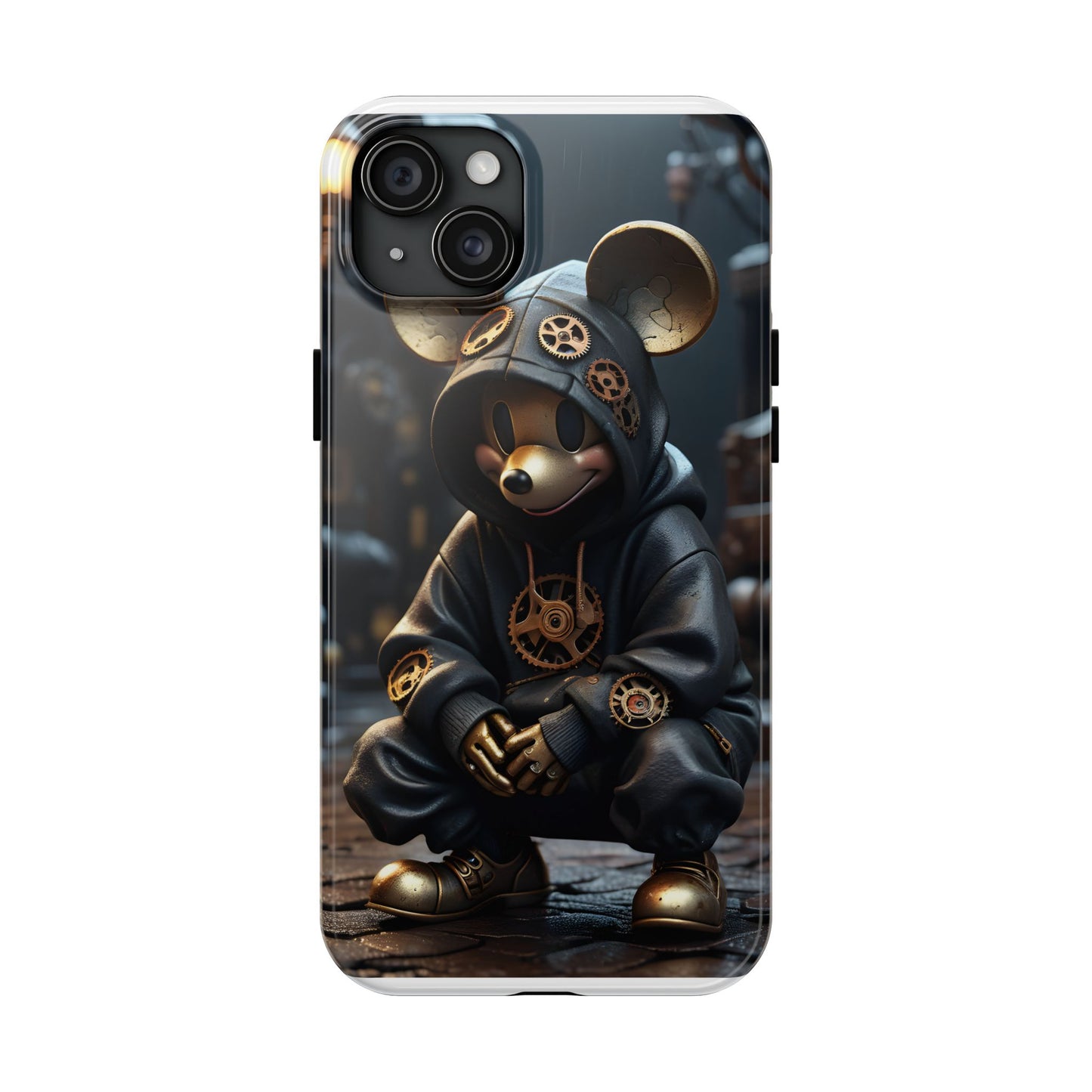 Steampunk Mickey Tough Phone Case - Durable & Stylish Phone Cover