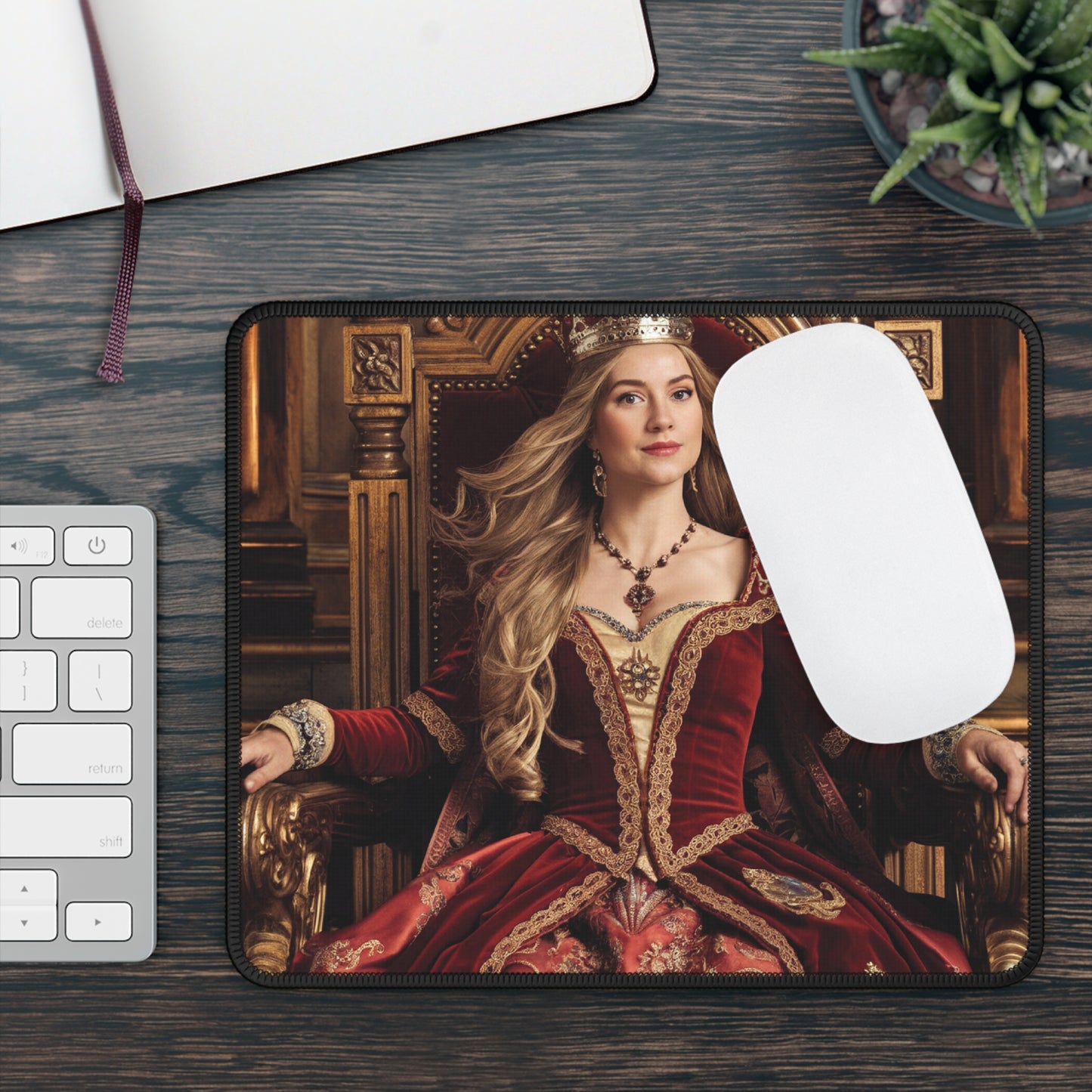 Royal Reign Mouse Pad – Rule Your Realm One Click at a Time