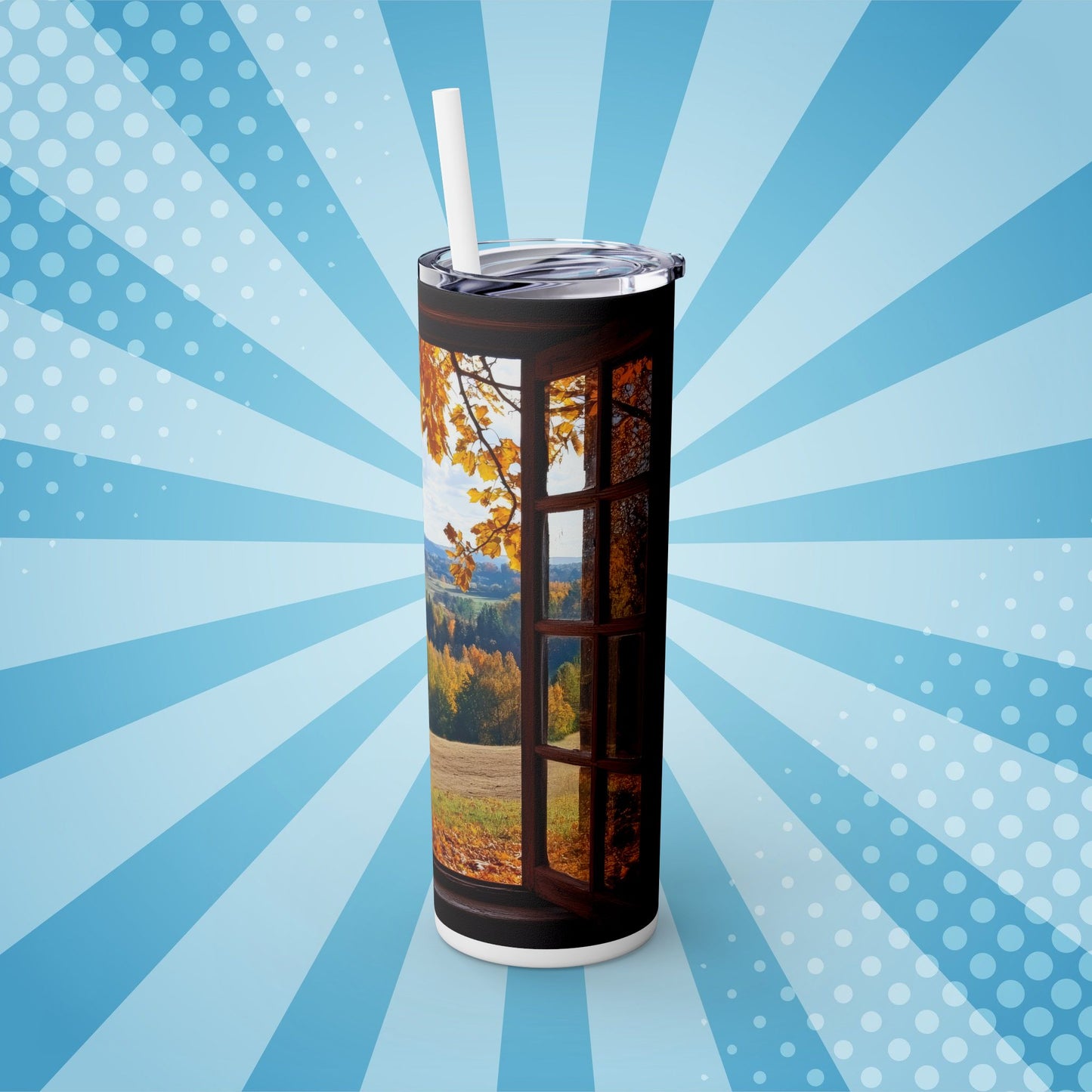 Golden Harvest Tumbler – Sip in the Spirit of Fall