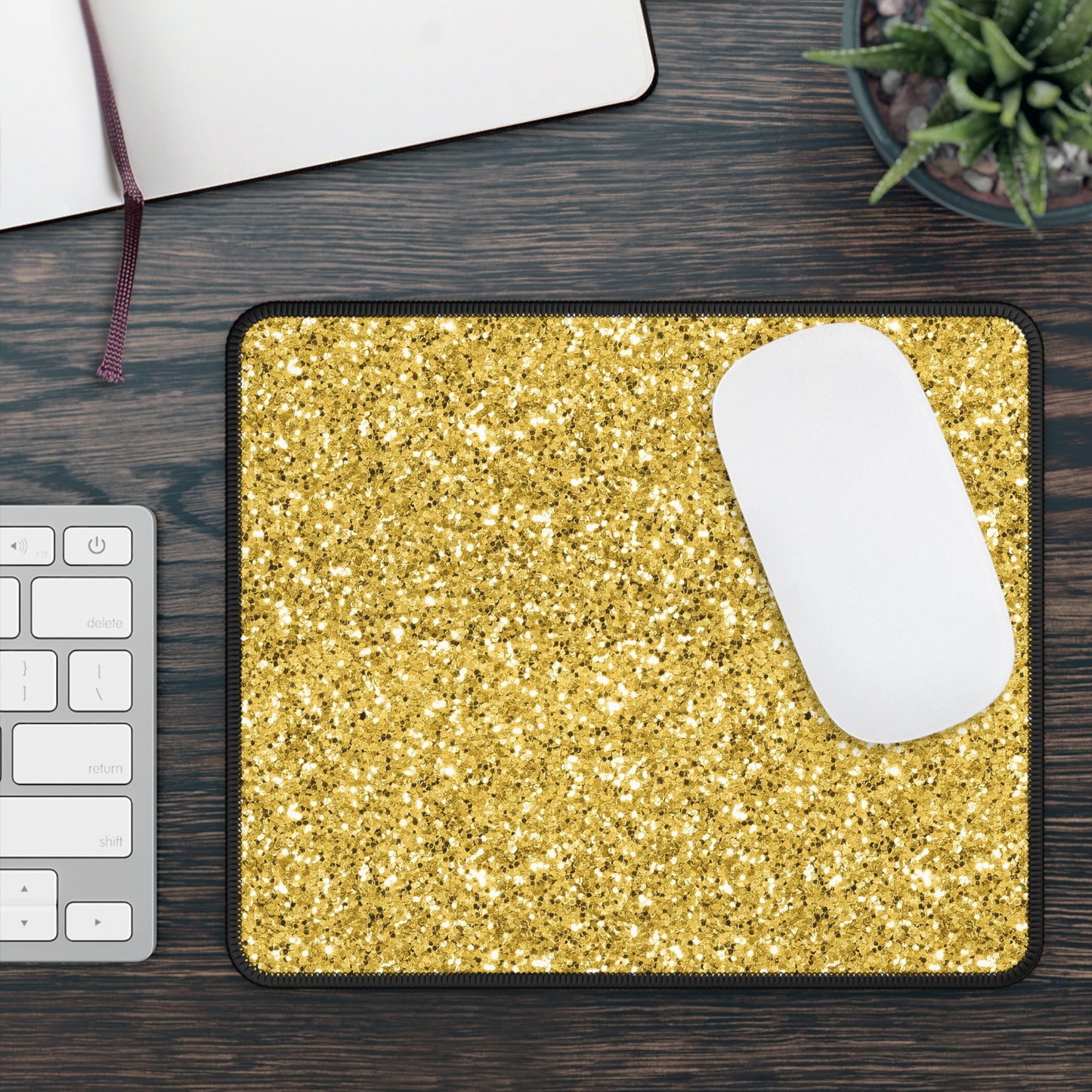 Chunky Glitter Mouse Pad – Sparkle While You Scroll