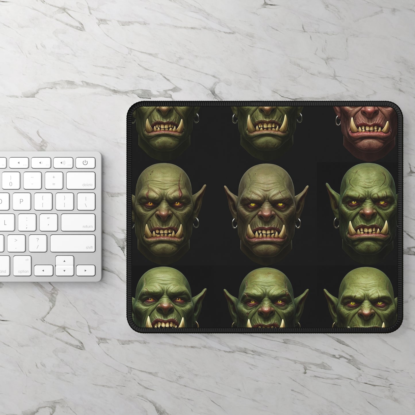 Orc Rage Mouse Pad – Unleash Your Inner Gamer Beast!