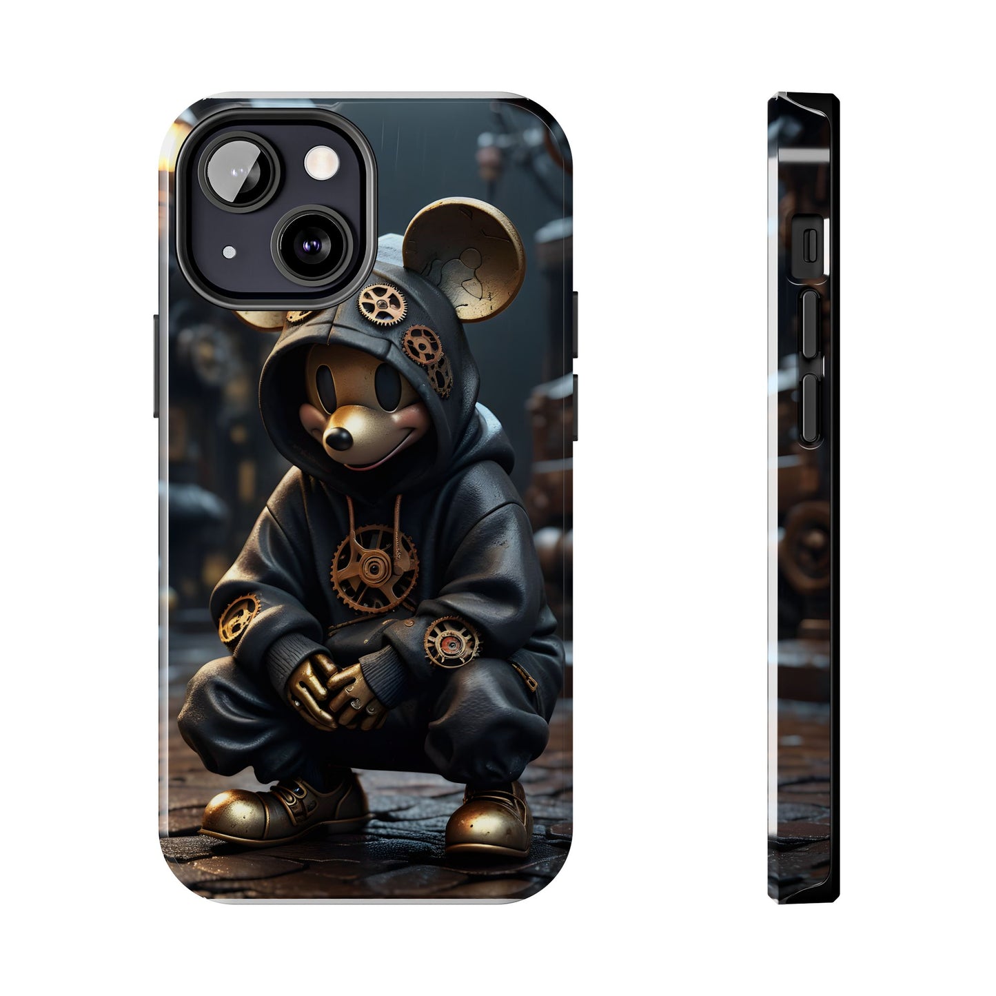 Steampunk Mickey Tough Phone Case - Durable & Stylish Phone Cover